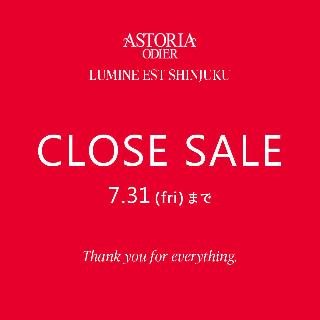 ルミネエスト新宿店 閉店SALEのお知らせ