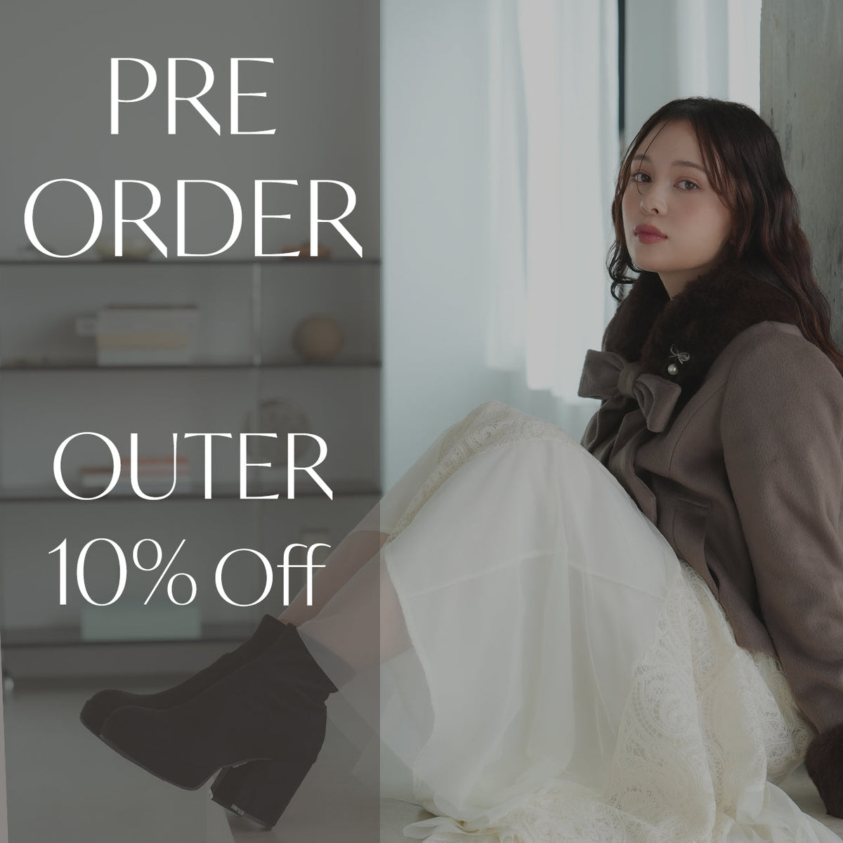 【PRE ORDER】アウター10%OFF