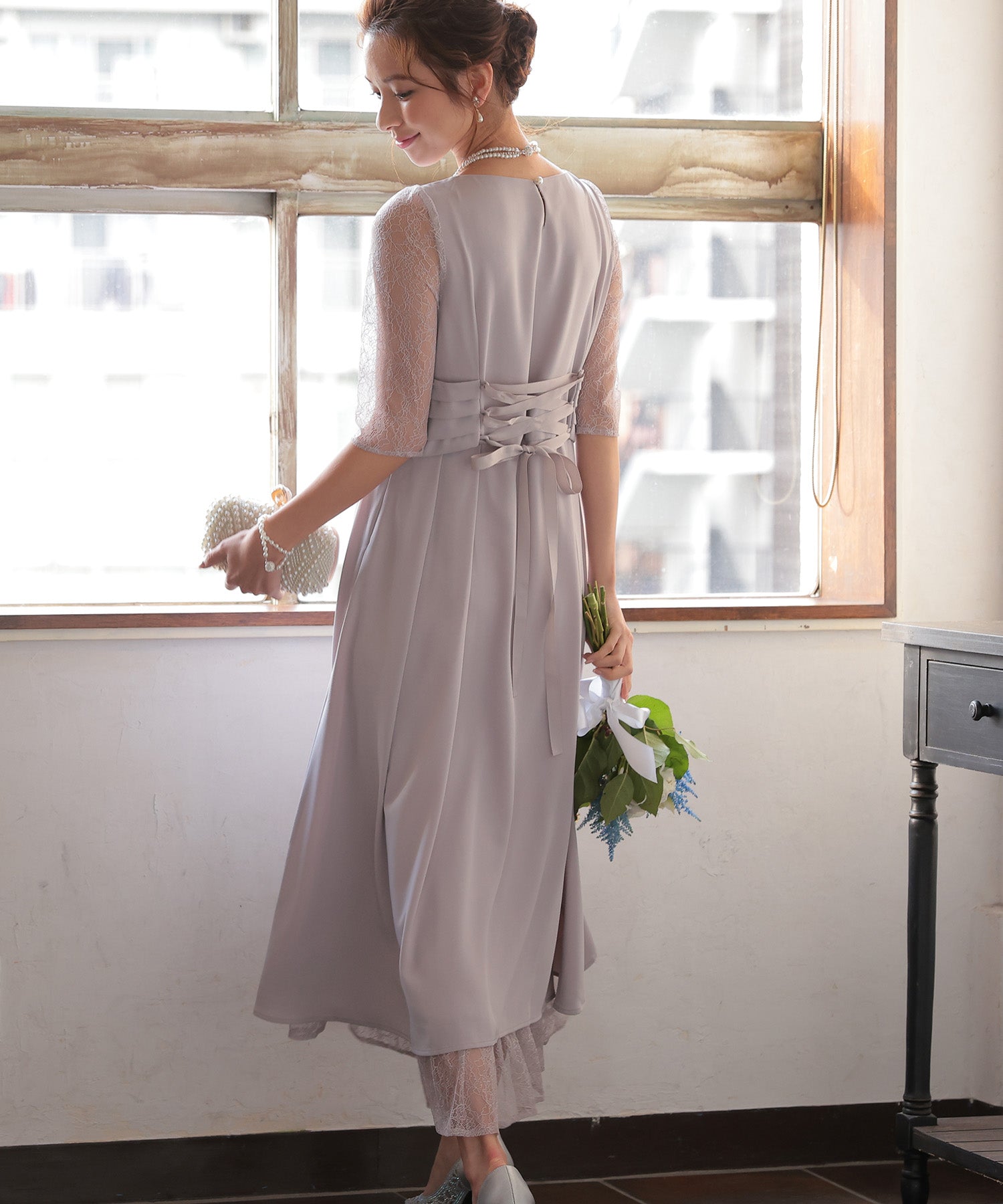 ラベンダー model:163cm 着用サイズ:M