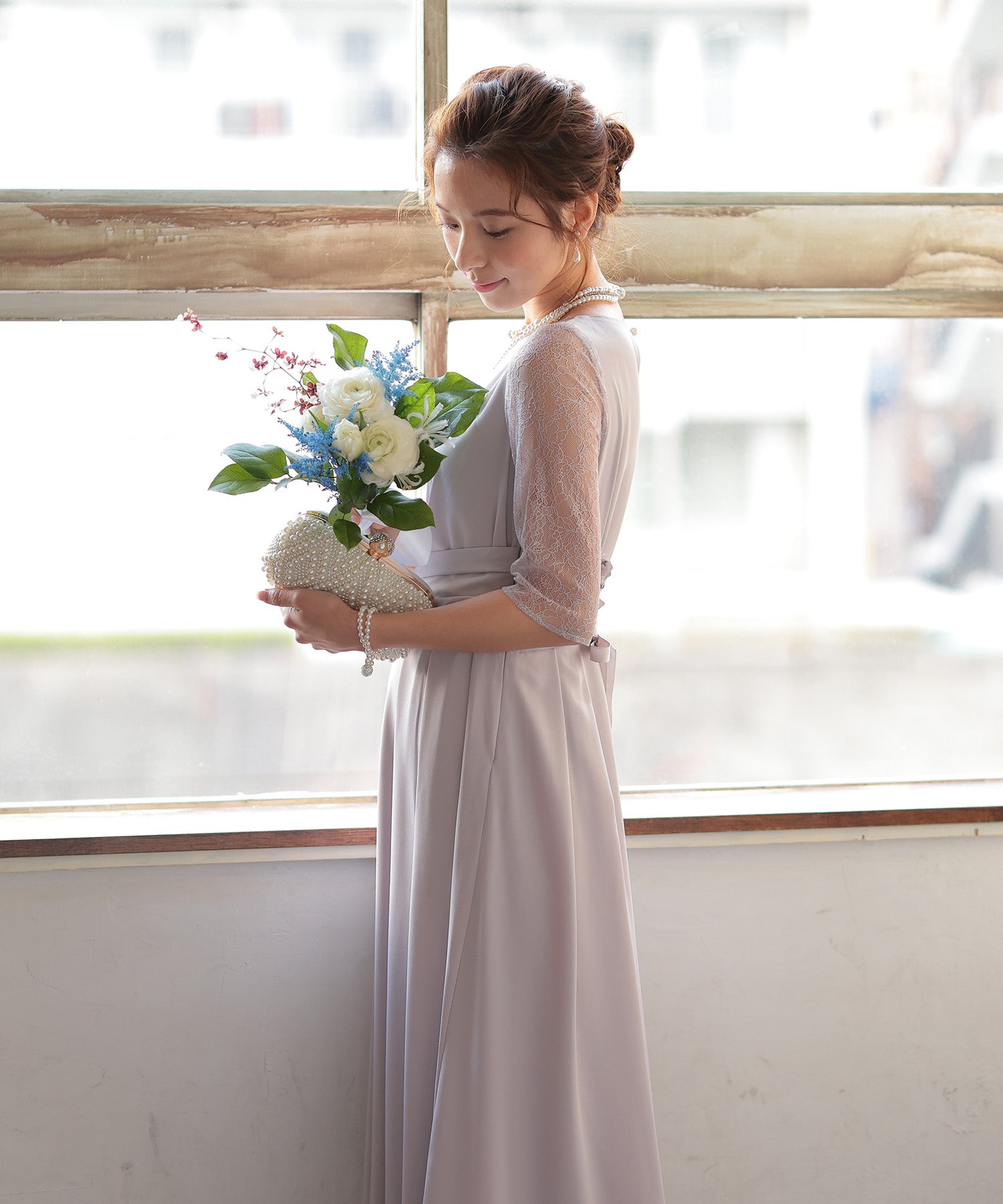ラベンダー model:163cm 着用サイズ:M