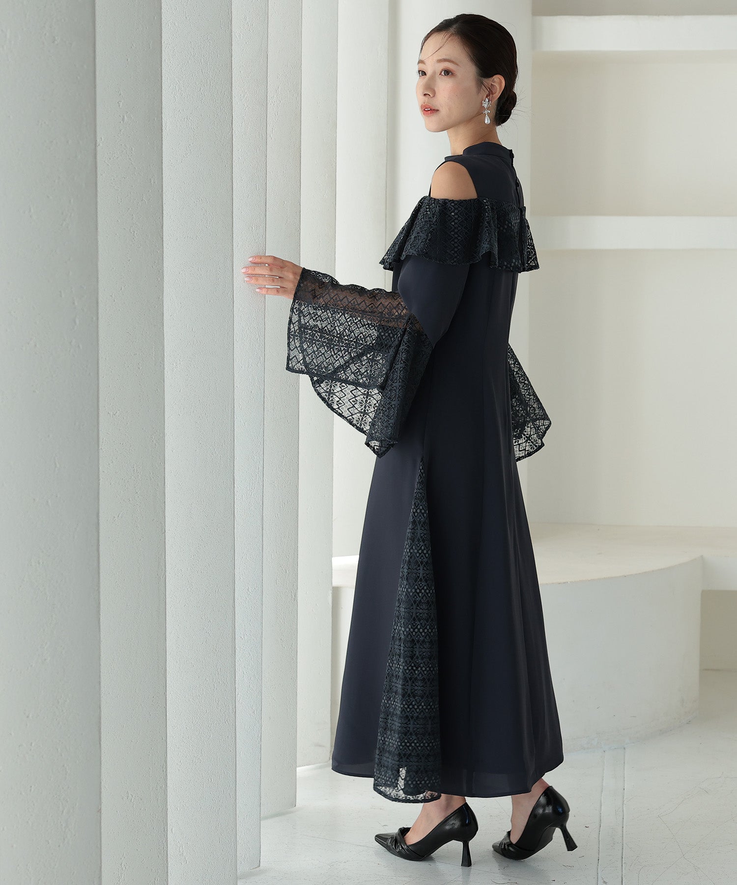 チャコール model:163 着用サイズ:M