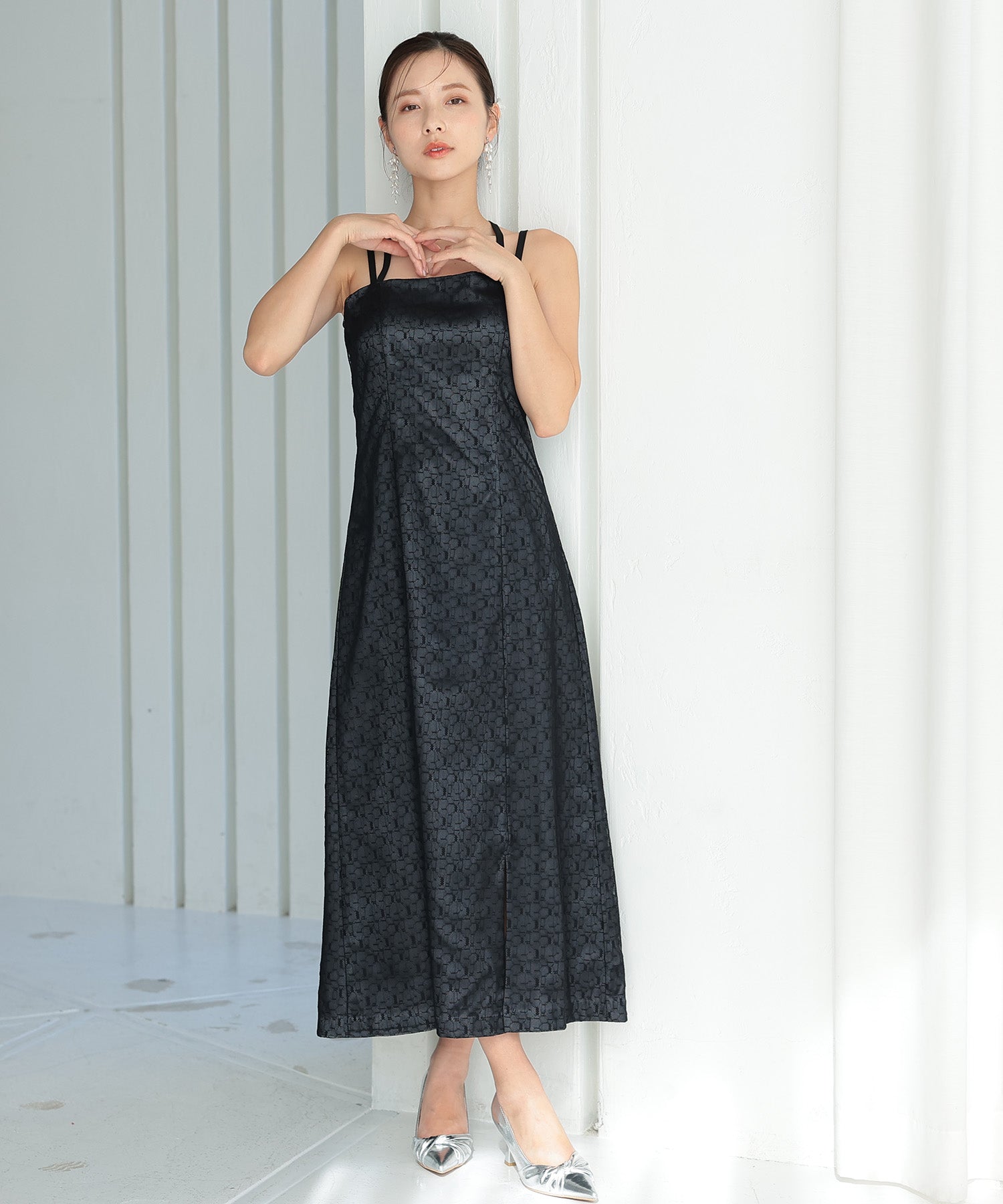 ブラック model:163 着用サイズ:M