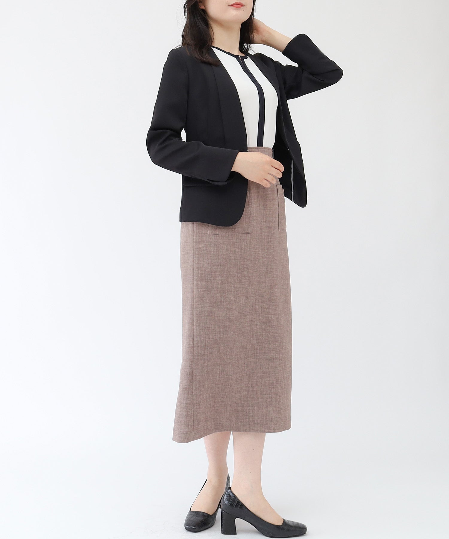 ブラック model:159cm 着用サイズ:S