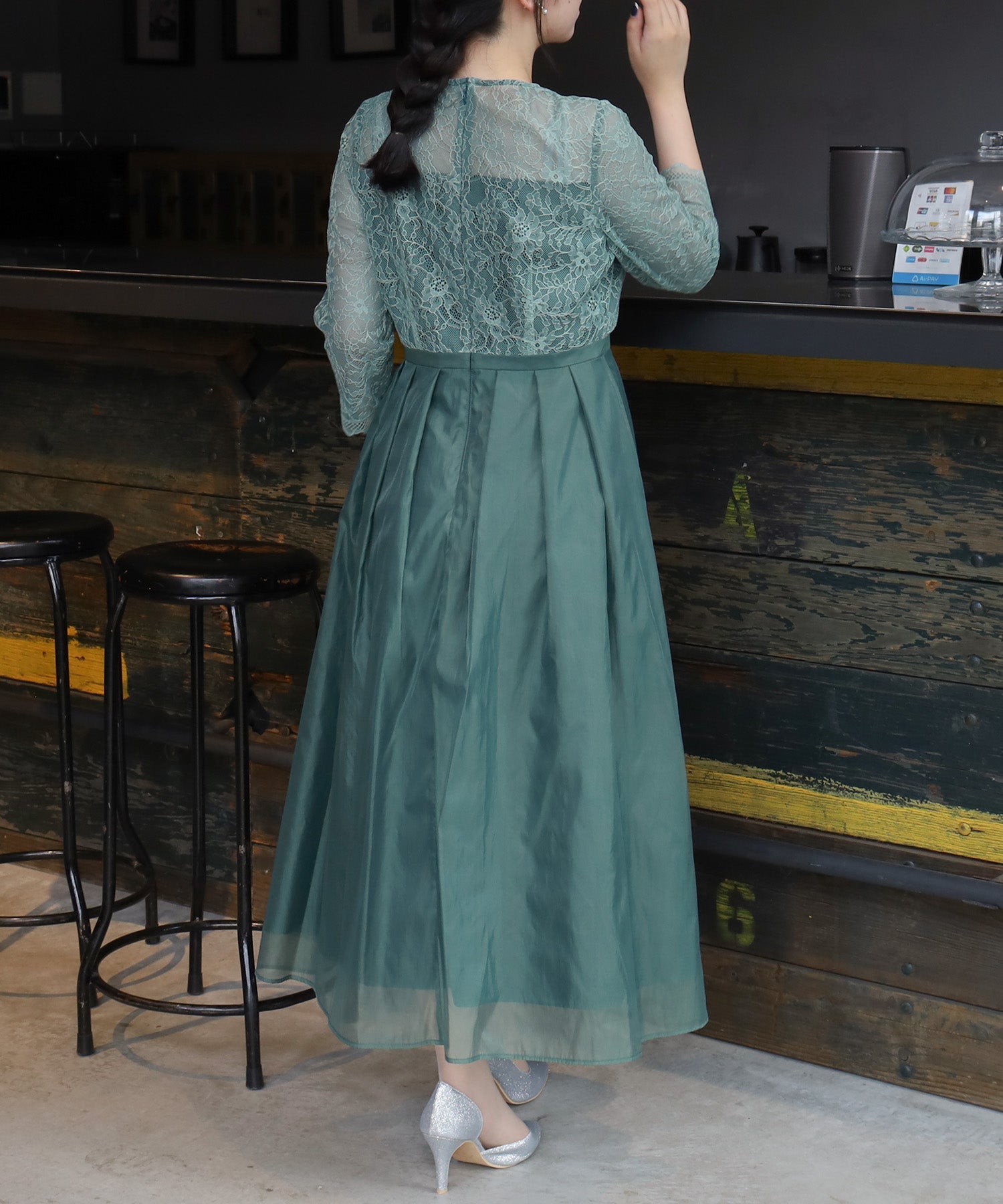 ブルー model:156cm 着用サイズ:M