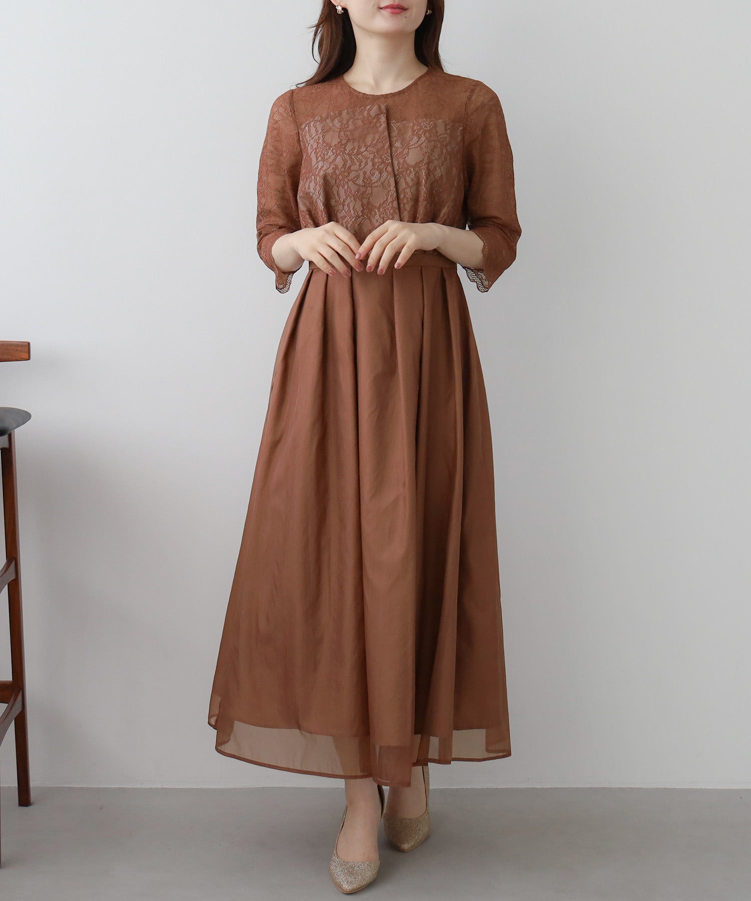 ブラウン model:159cm 着用サイズ:M