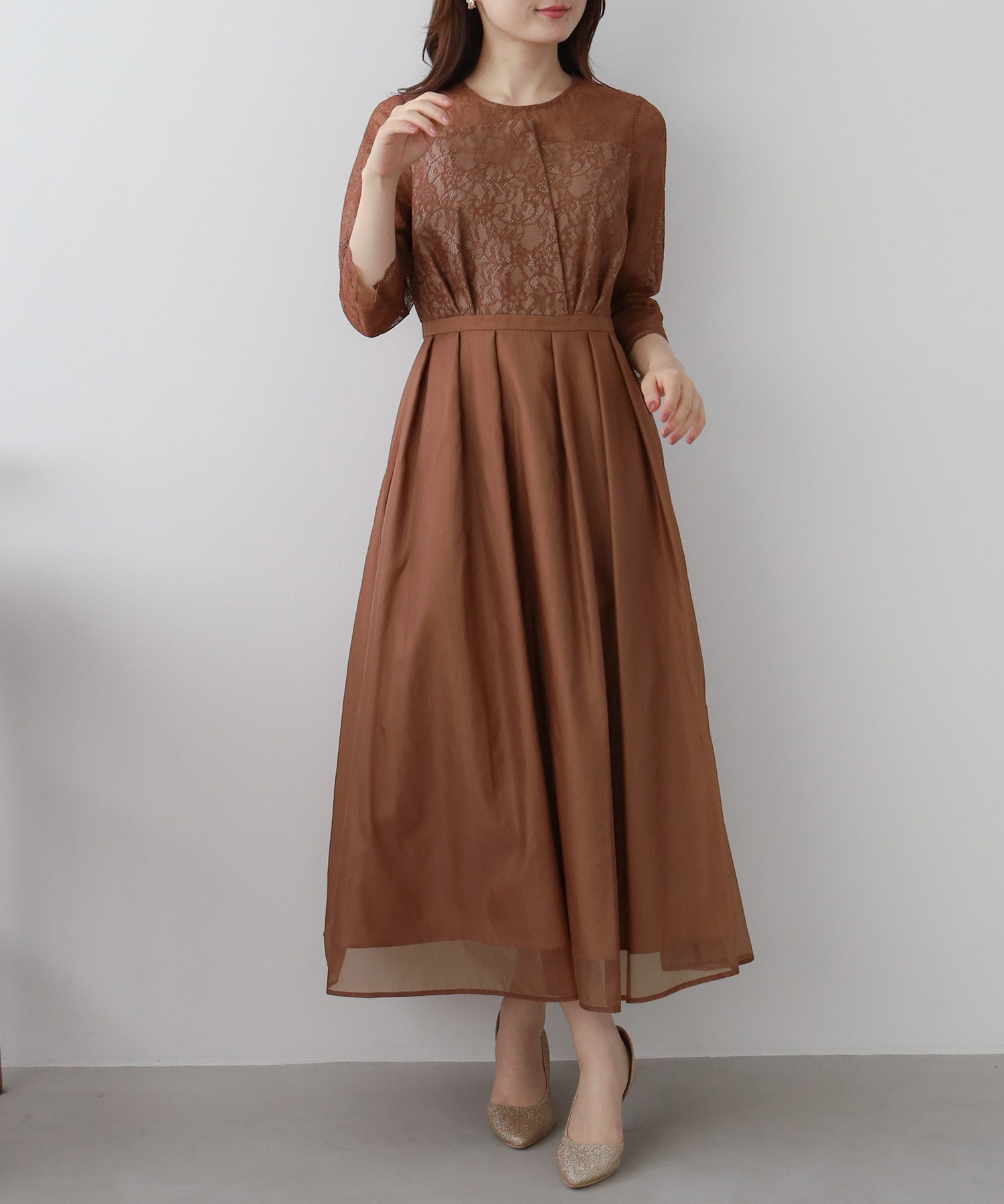 ブラウン model:159cm 着用サイズ:M