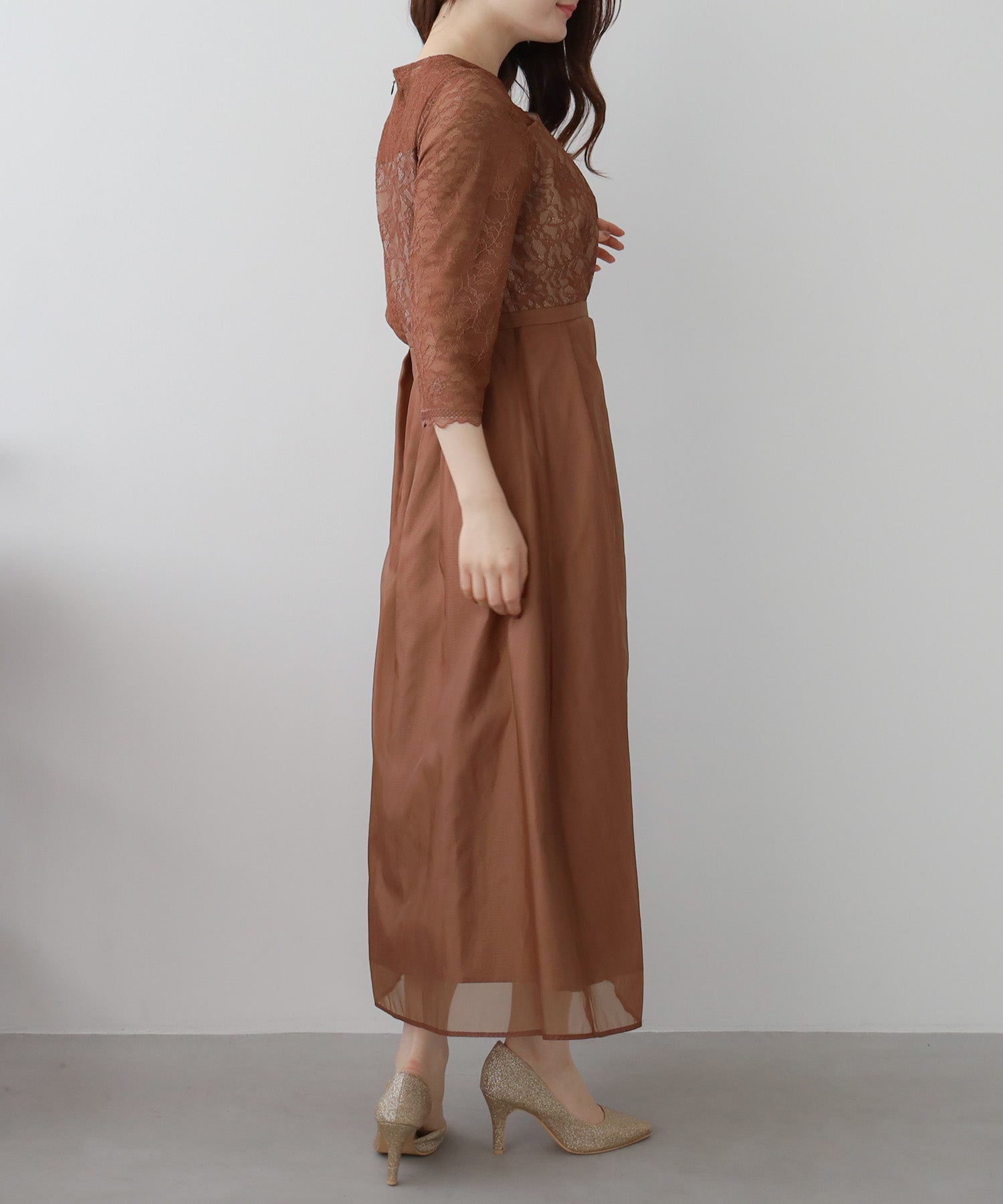 ブラウン model:159cm 着用サイズ:M