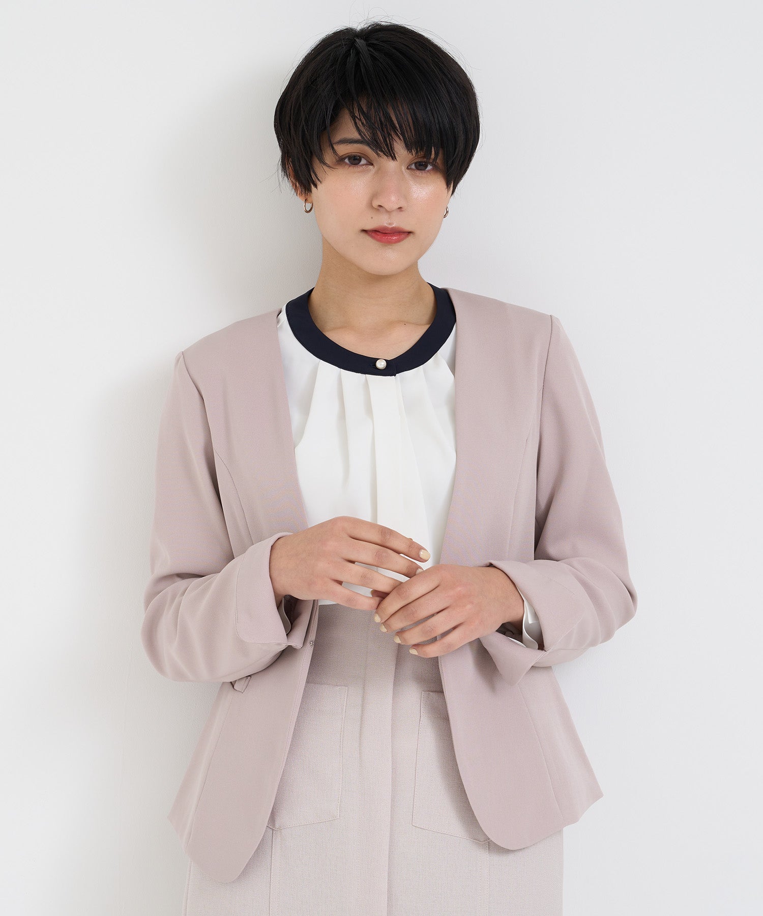 ラベンダー model:163cm 着用サイズ:M