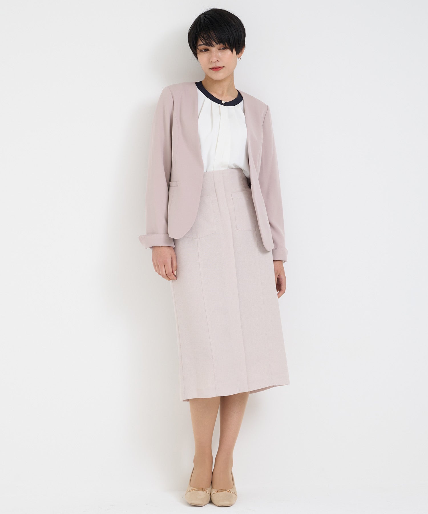 ラベンダー model:163cm 着用サイズ:M