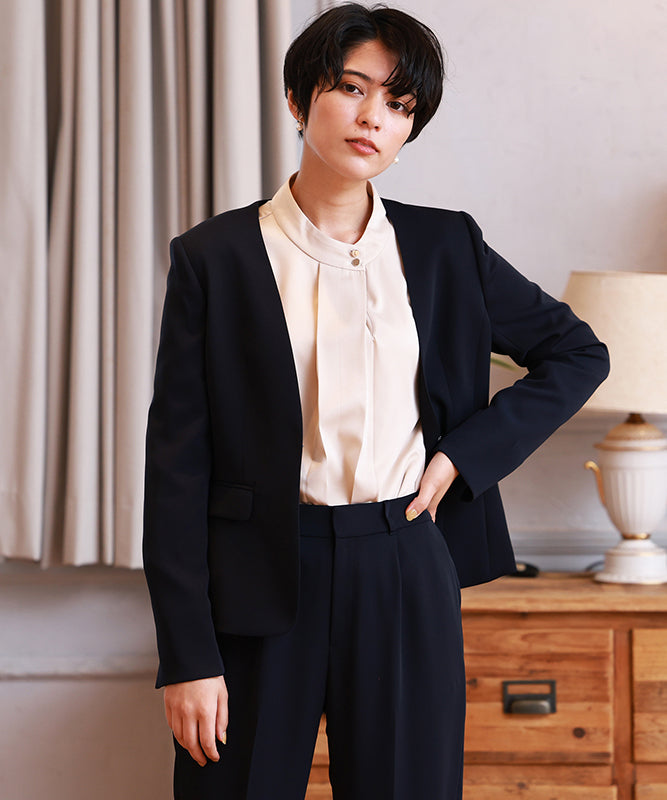 ネイビー model:163 着用サイズ:M
