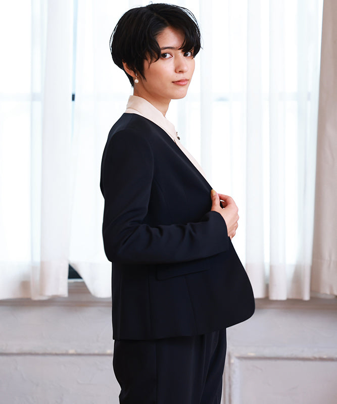 ネイビー model:163 着用サイズ:M