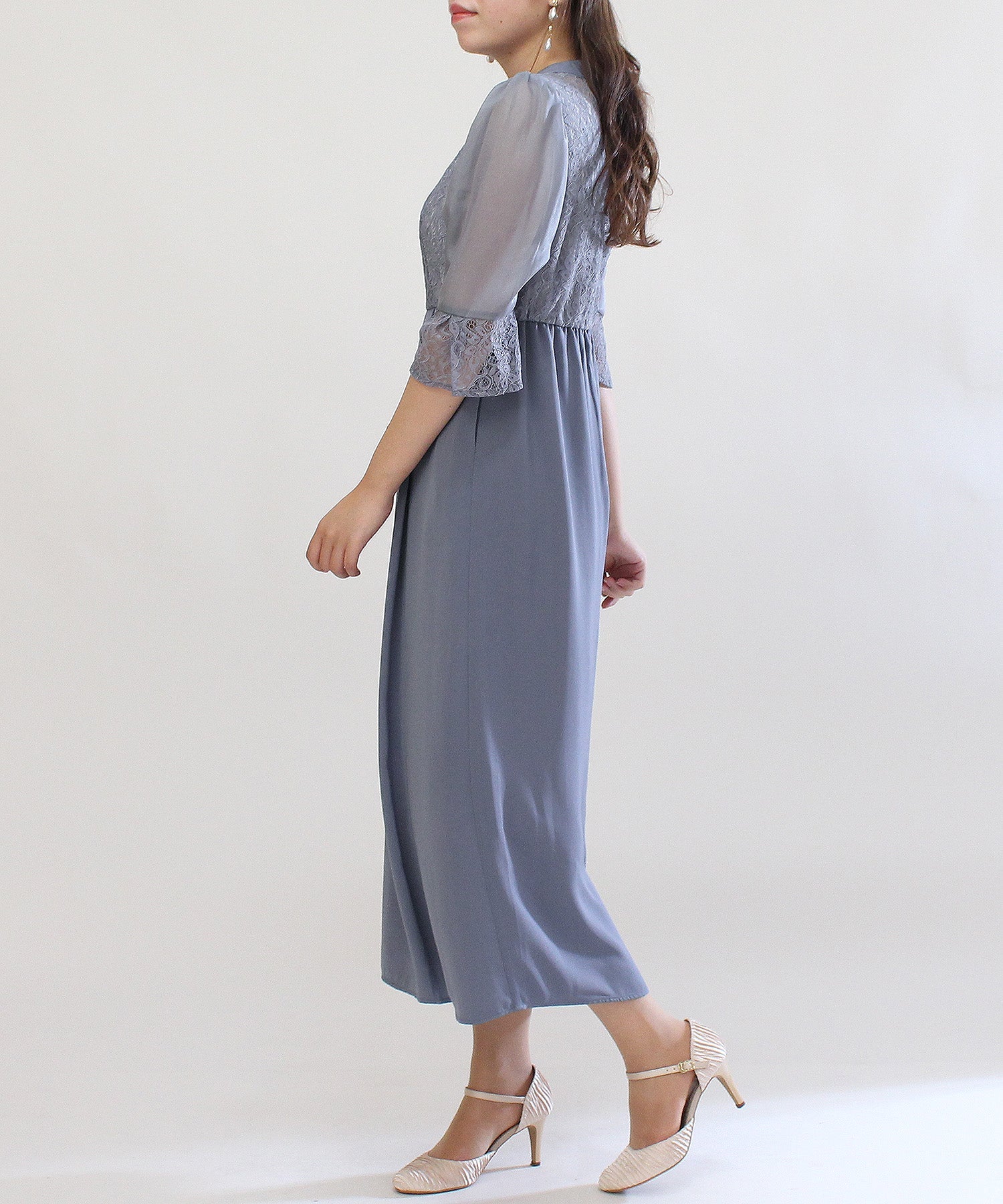 ブルー model:156cm 着用サイズ:M