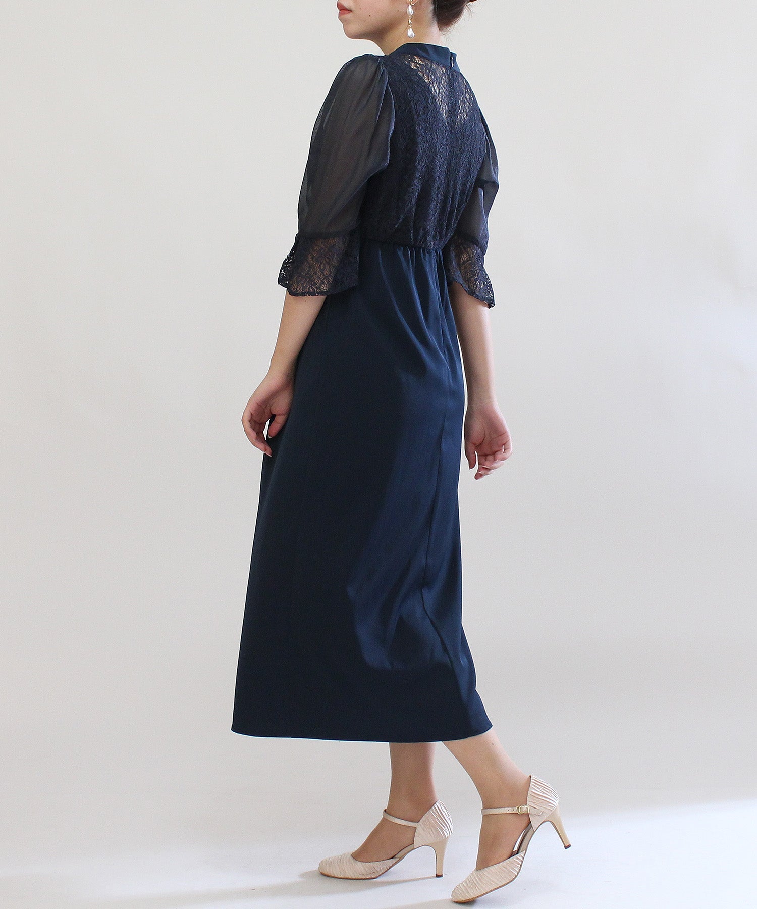 ネイビー model:156cm 着用サイズ:M