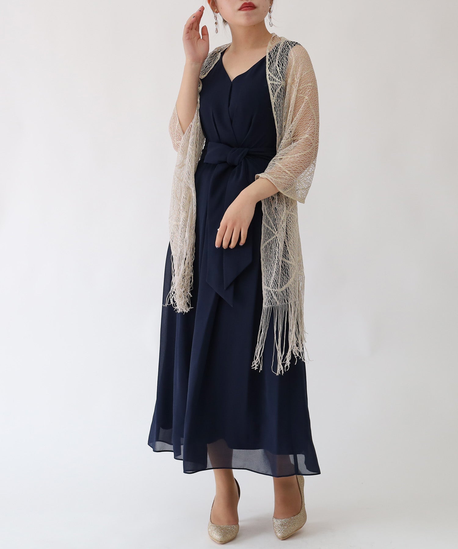 ゴールド model:156cm 着用サイズ:FREE