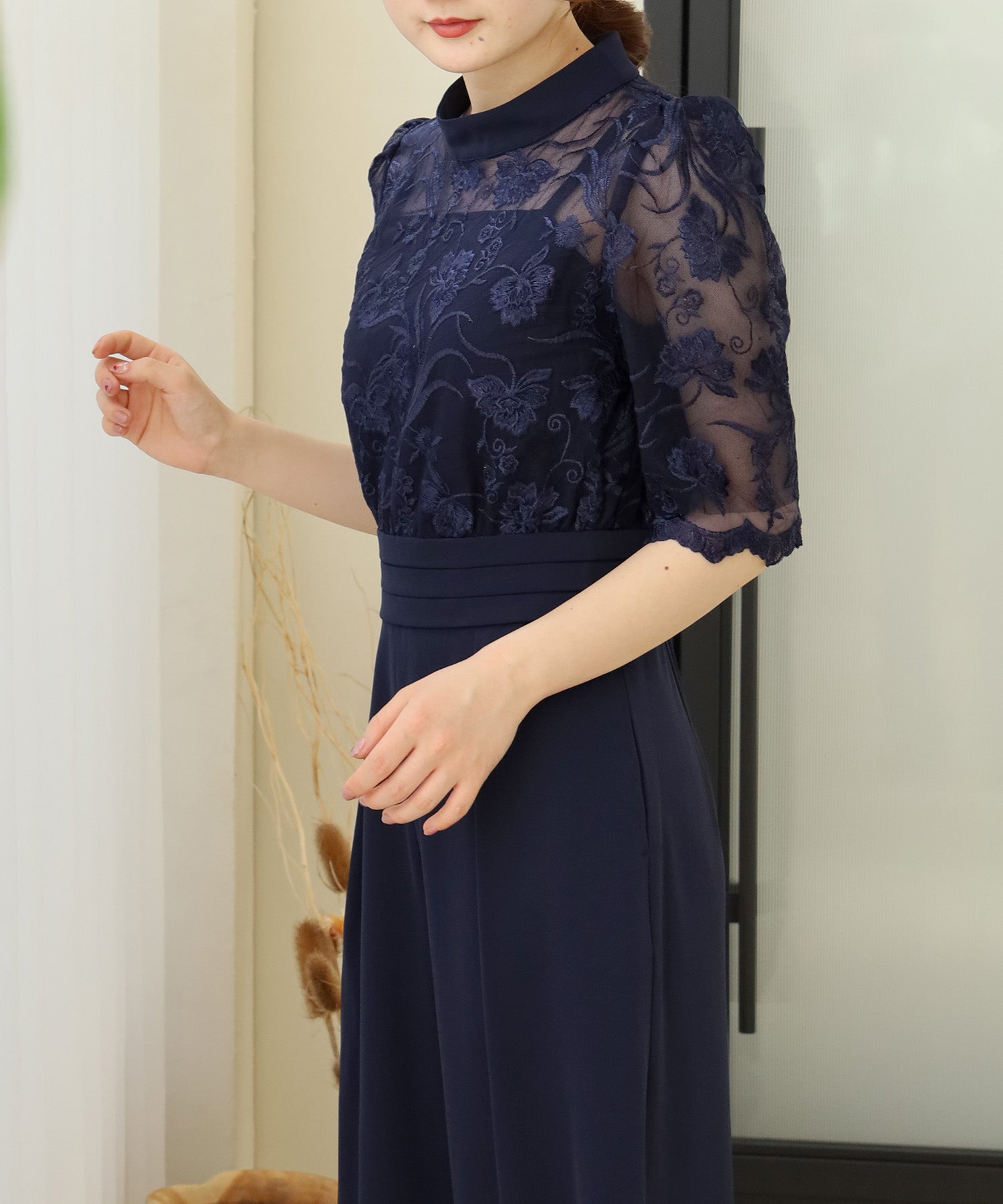 ネイビー model:158cm 着用サイズ:M