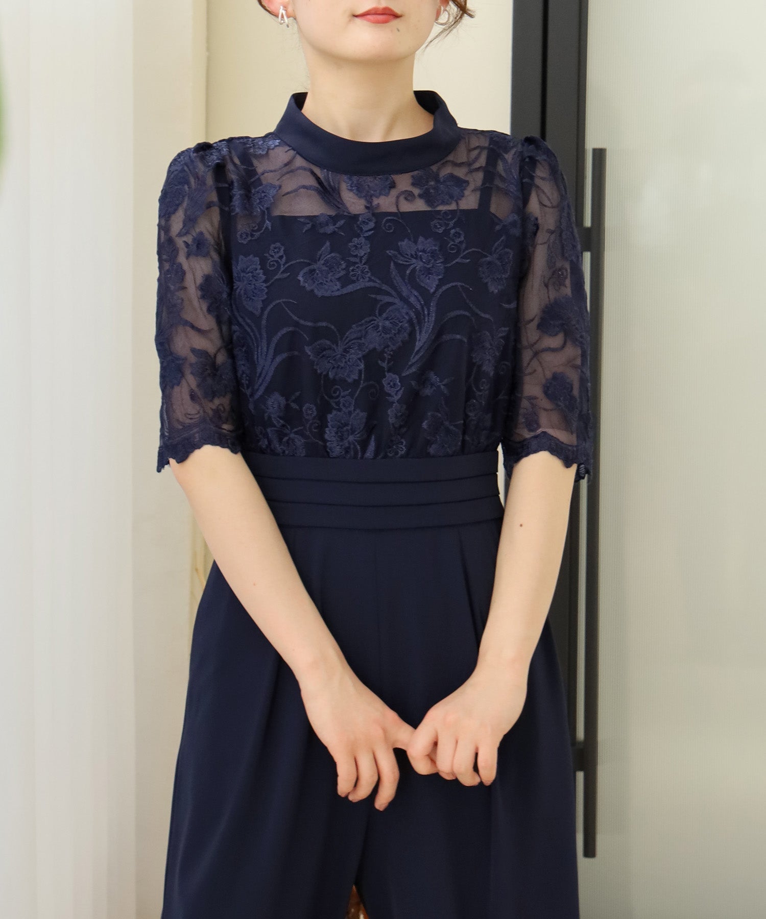 ネイビー model:158cm 着用サイズ:M
