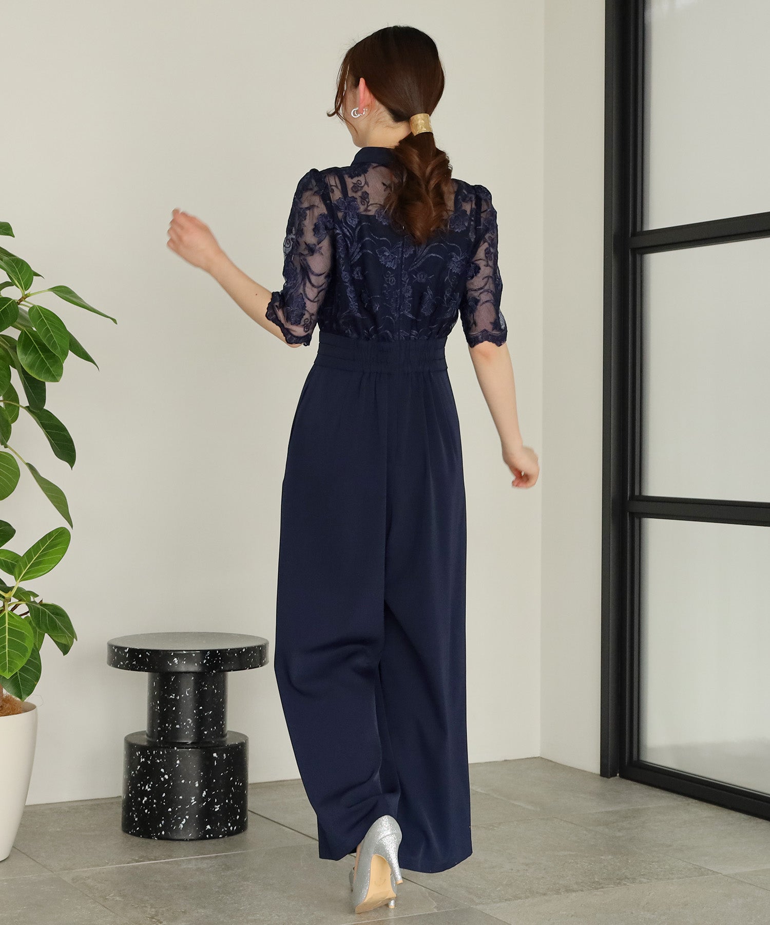 ネイビー model:158cm 着用サイズ:M