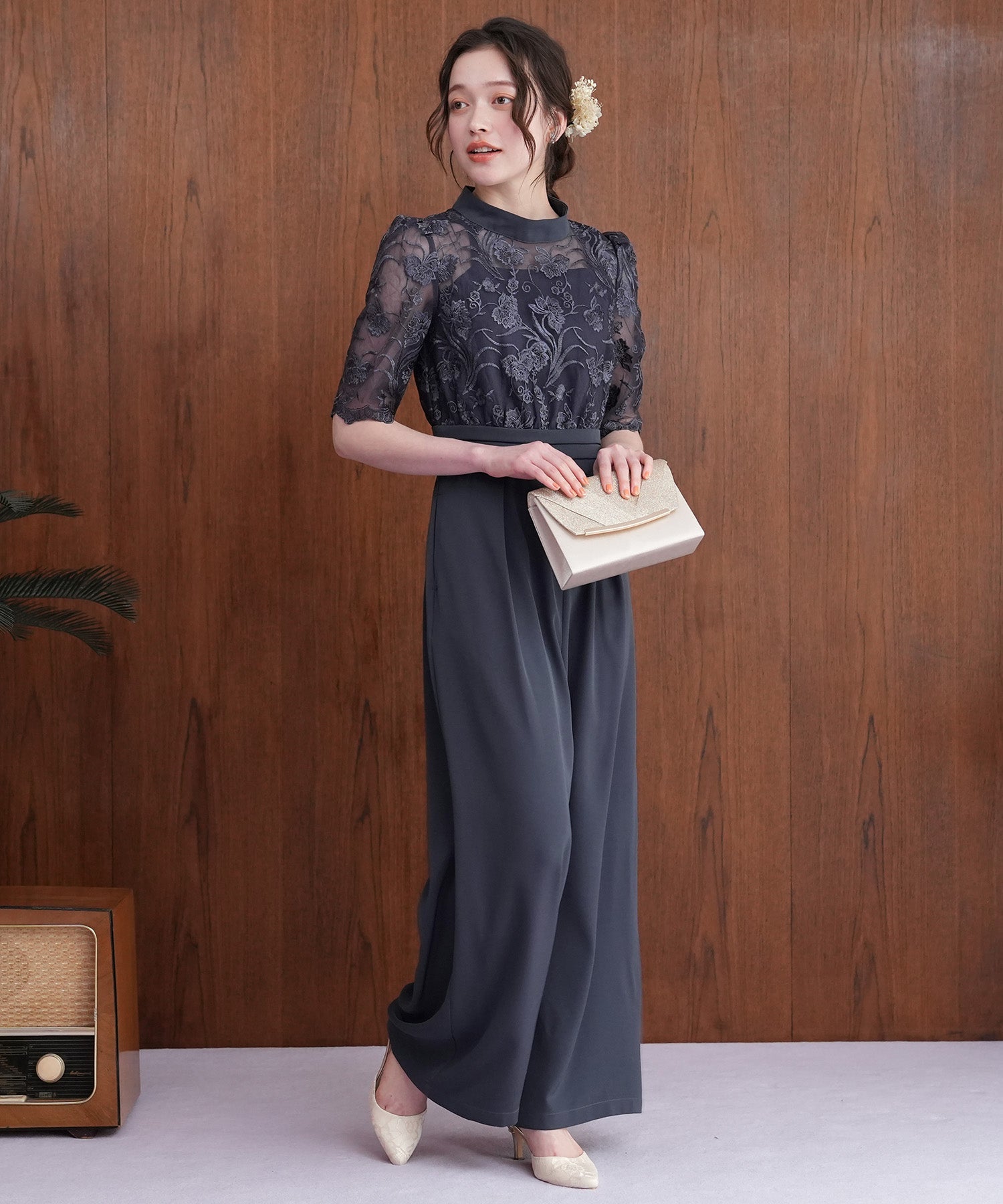 チャコールグレー model:162cm 着用サイズ:M