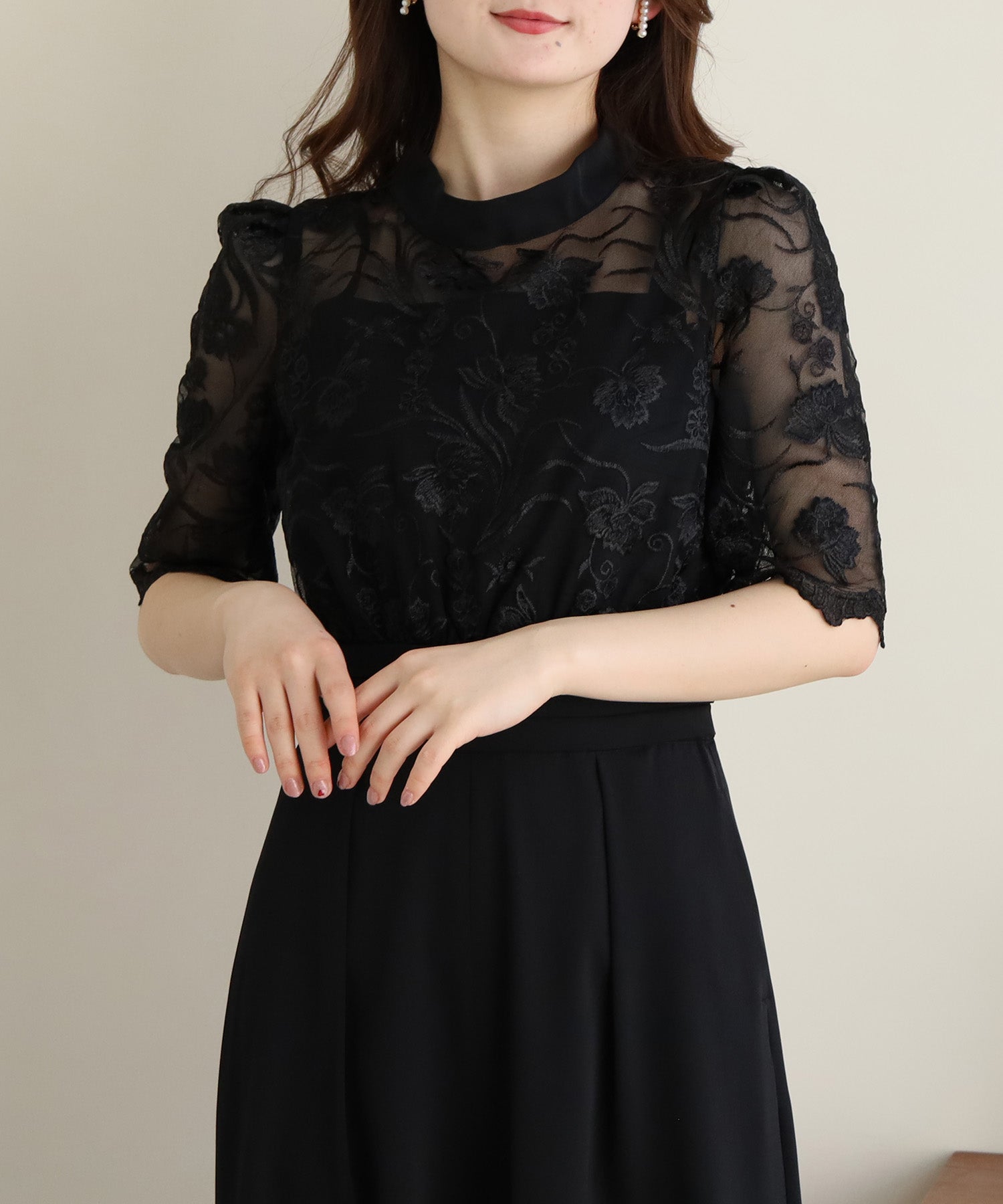ブラック model:158cm 着用サイズ:M
