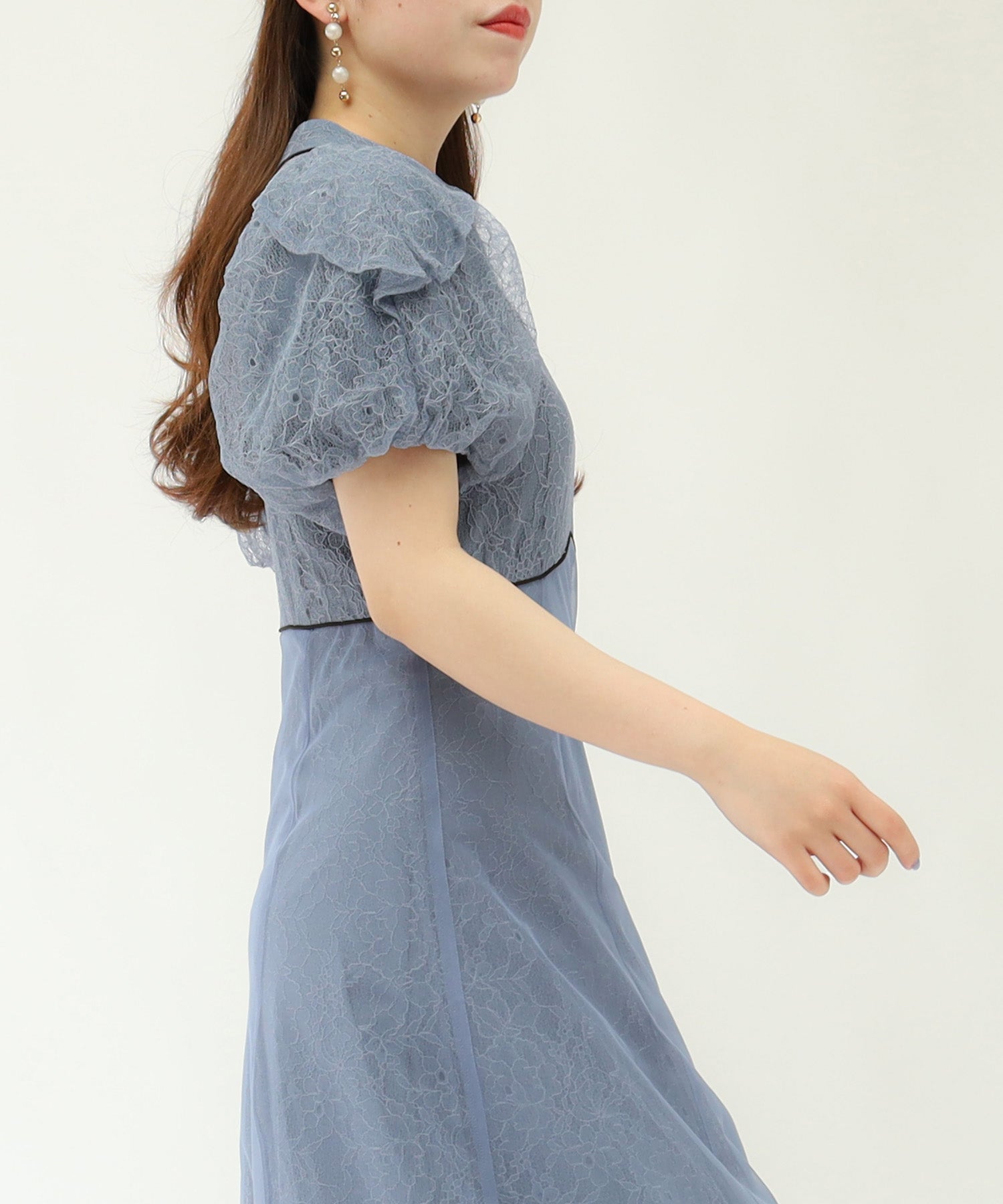 ブルー model:156cm 着用サイズ:M