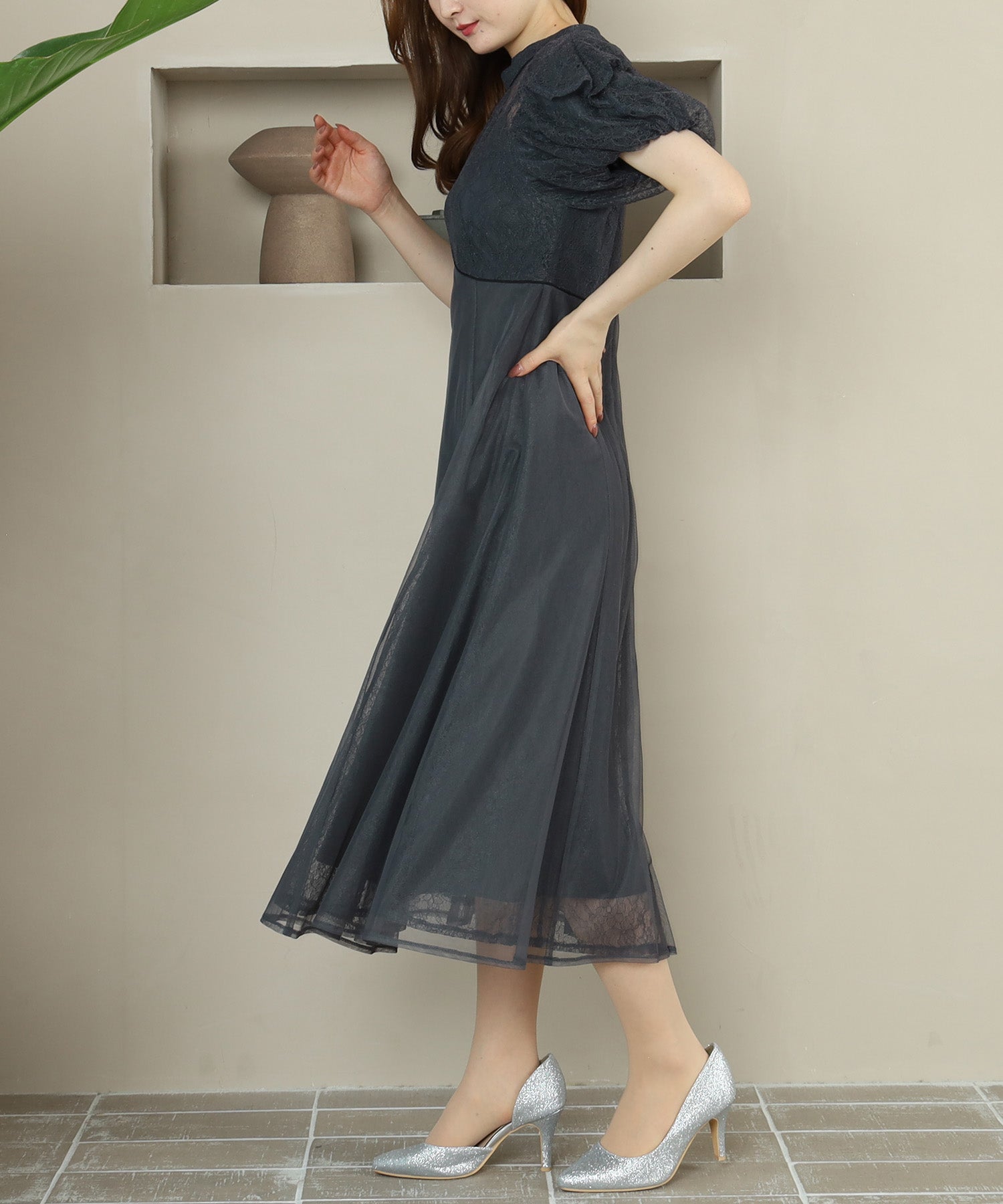 チャコール model:158cm 着用サイズ:M