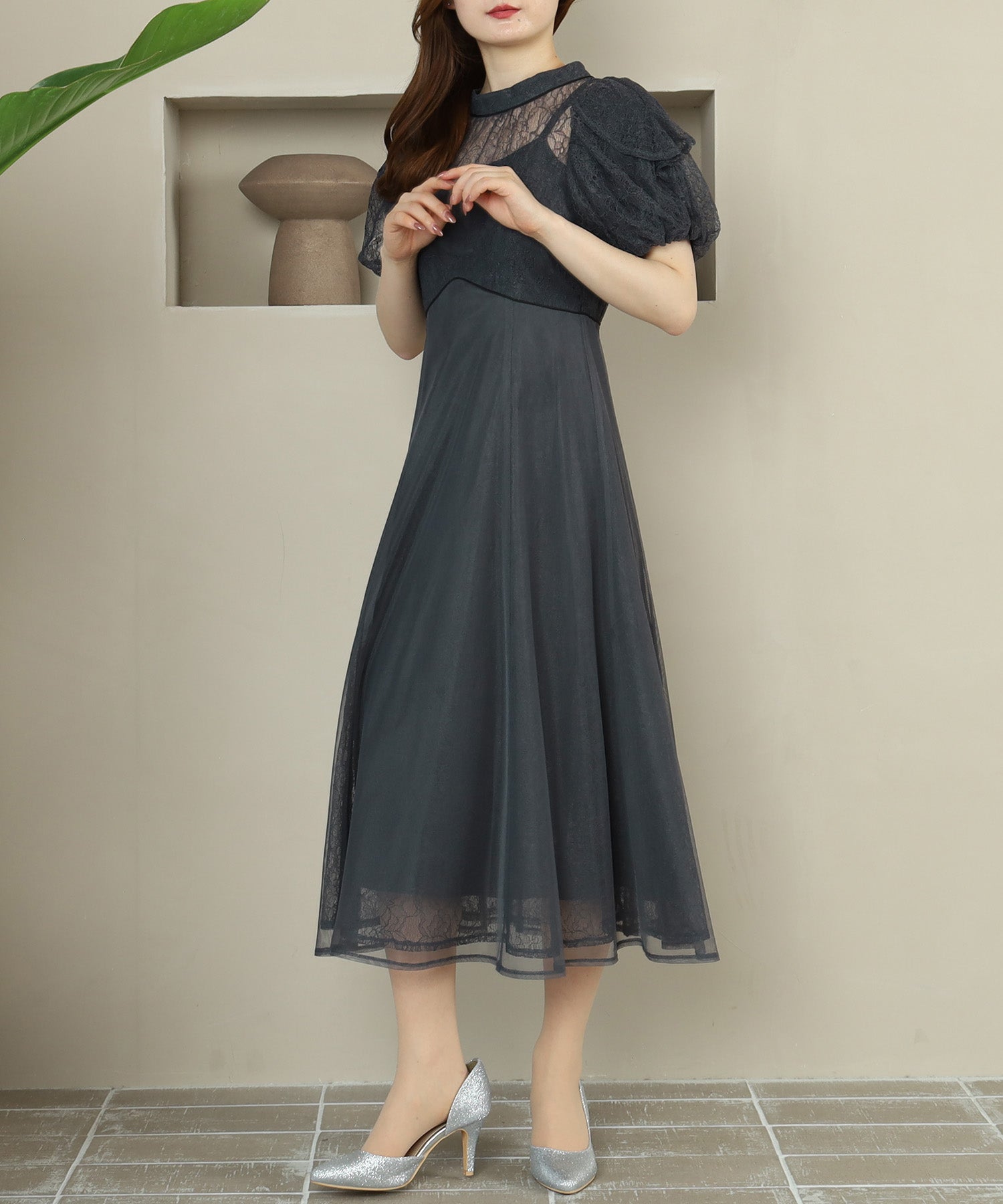 チャコール model:158cm 着用サイズ:M