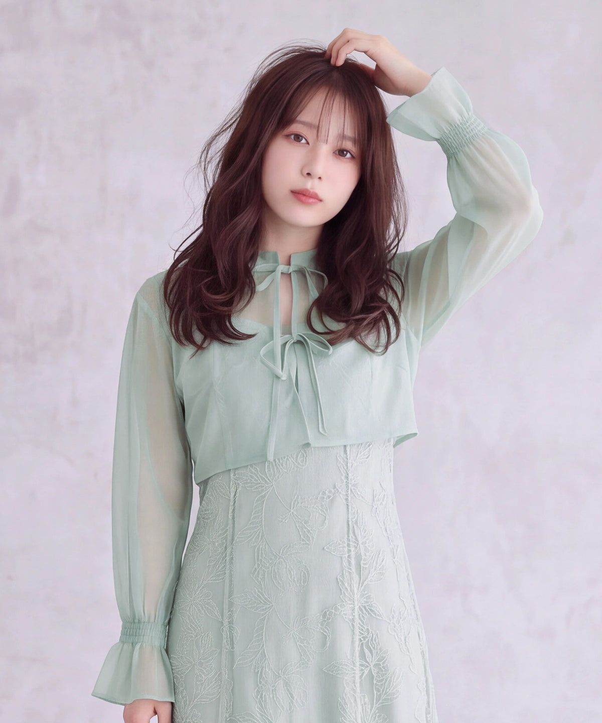 ミント(AI画像) model:156 着用サイズ:S