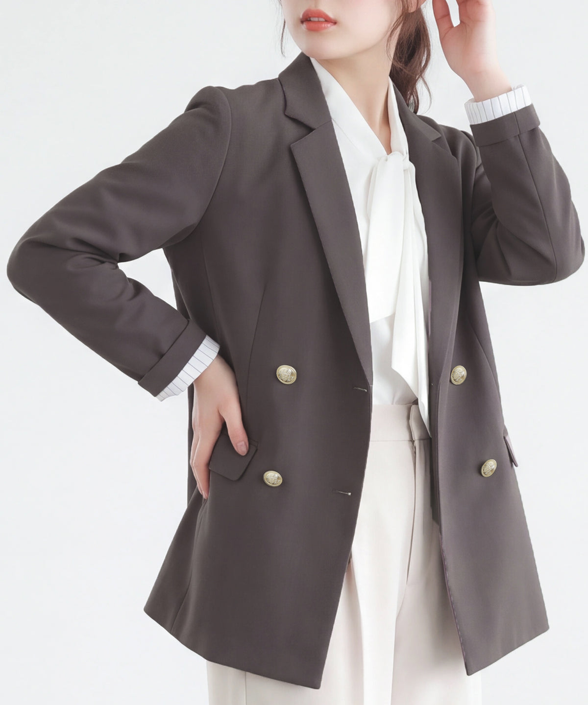 モカ(AI画像) model:160 着用サイズ:M