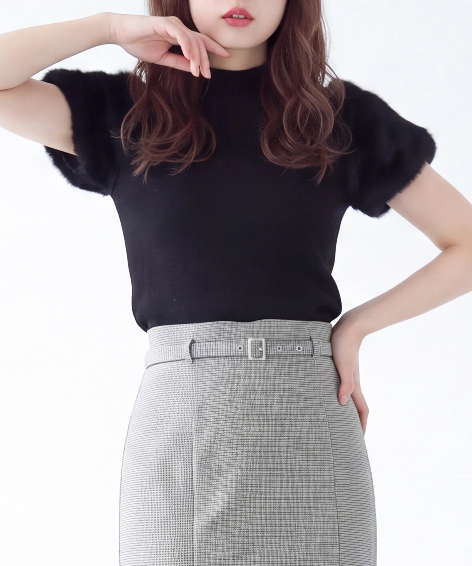 ブラック model:160 着用サイズ:M(AI画像)