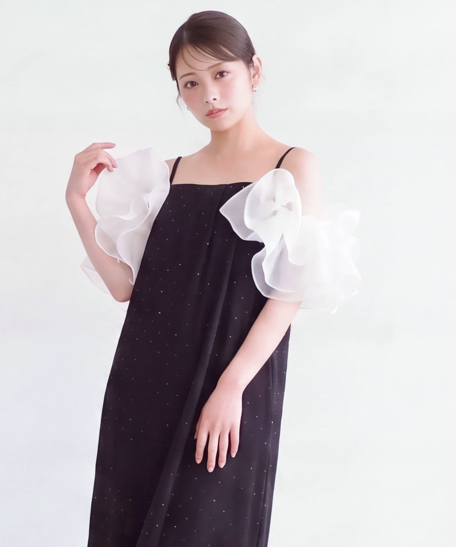 ブラック(AI画像) model:160 着用サイズ:M