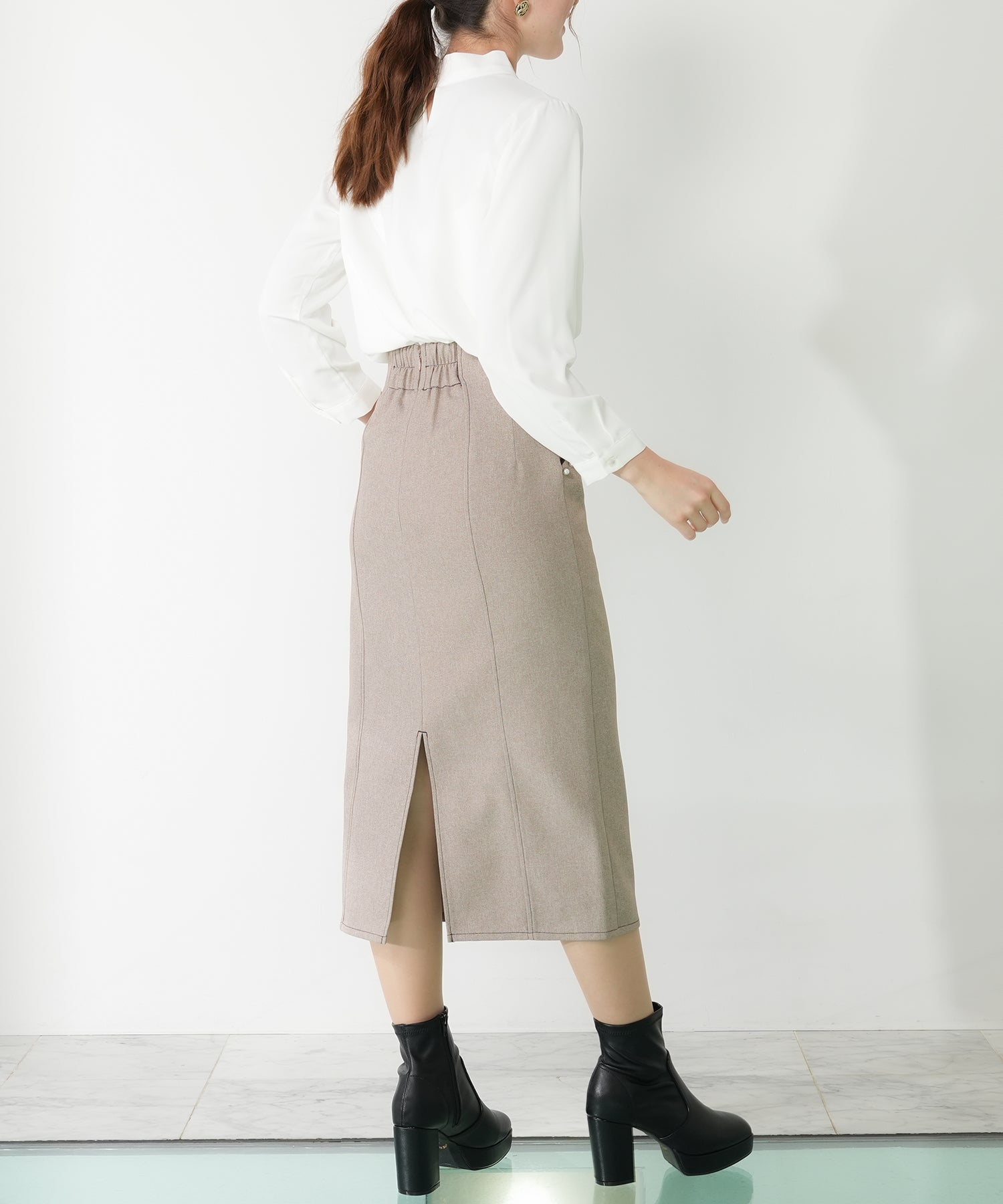 ホワイト model:162cm 着用サイズ:S