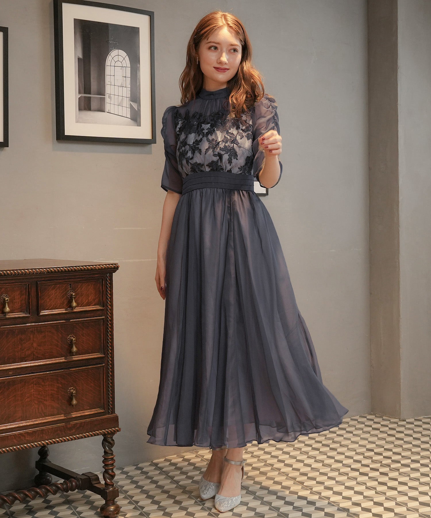 ミディアムグレー model:163cm 着用サイズ:M