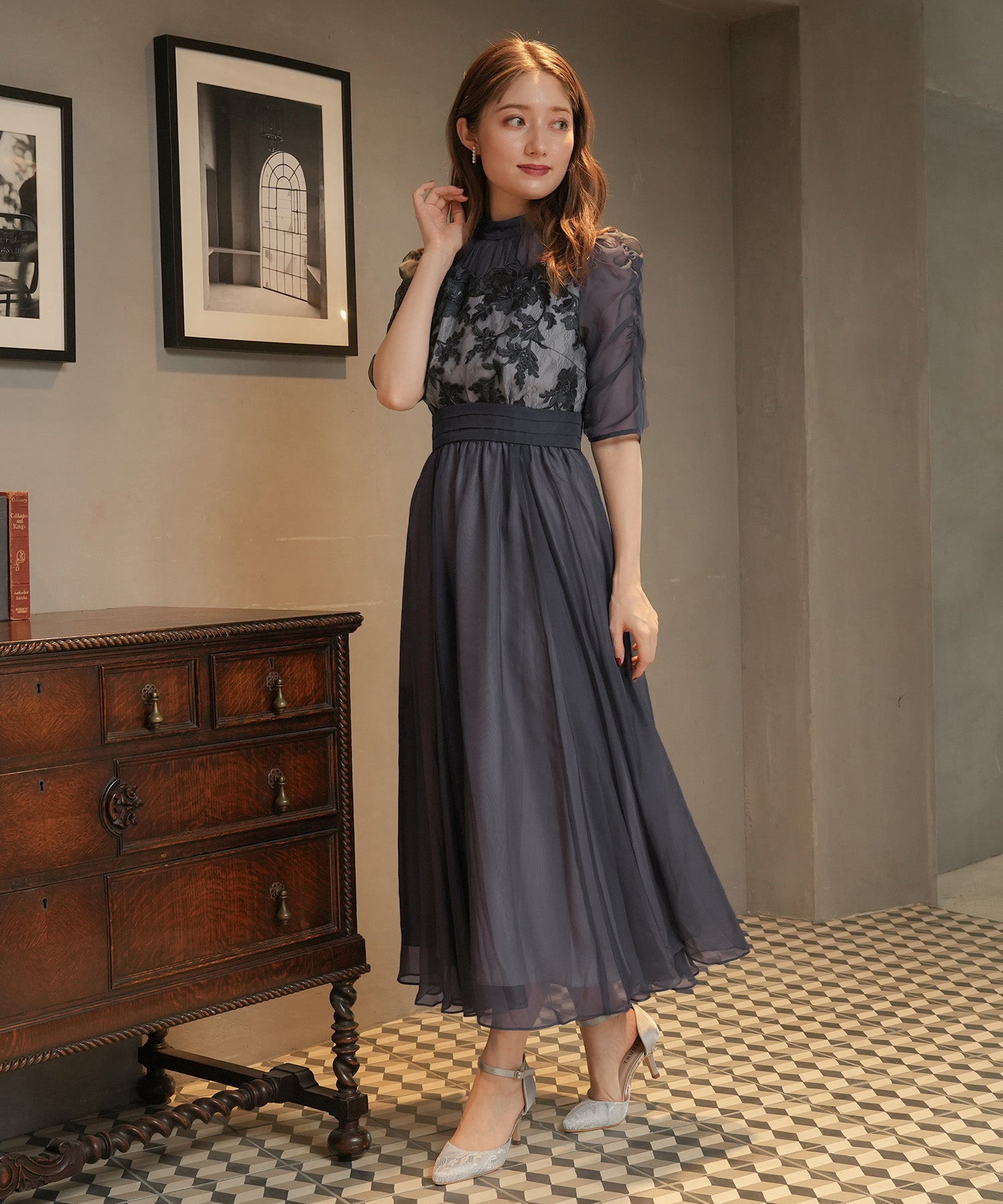 ミディアムグレー model:163cm 着用サイズ:M