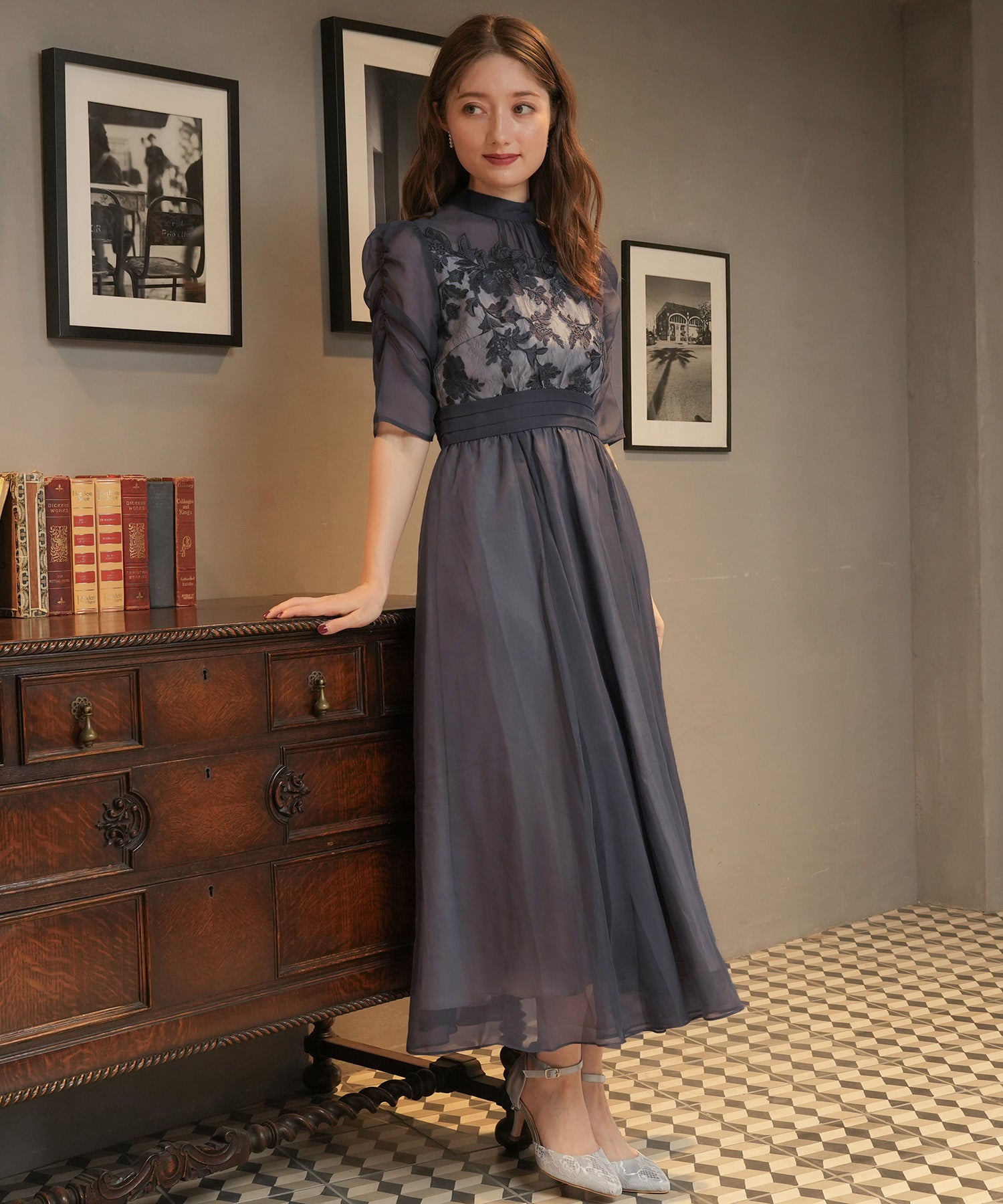 ミディアムグレー model:163cm 着用サイズ:M