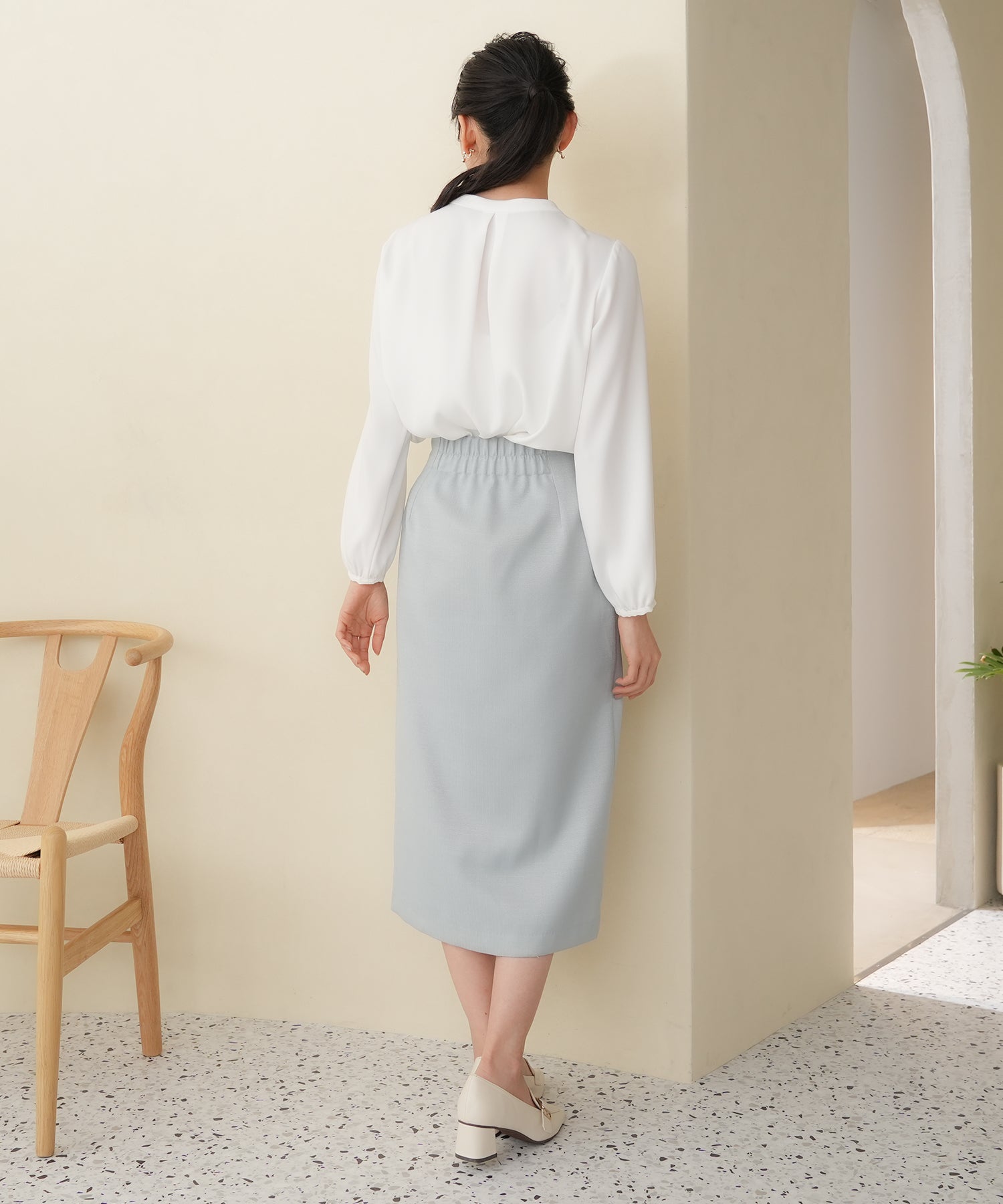 ホワイト model:165cm 着用サイズ:M