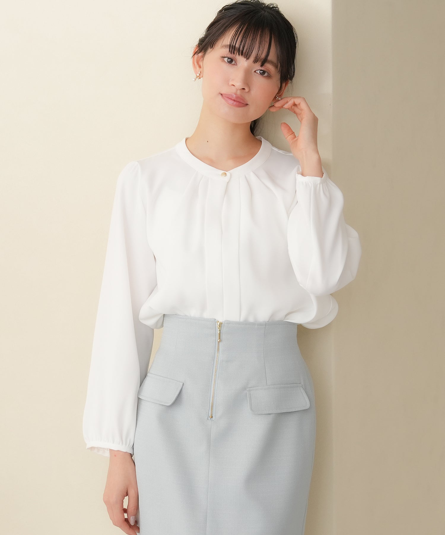 ホワイト model:165cm 着用サイズ:M