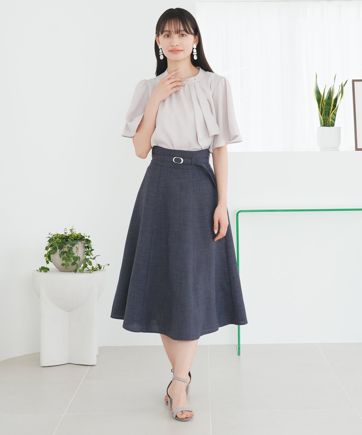 ラベンダー model:165cm 着用サイズ:M