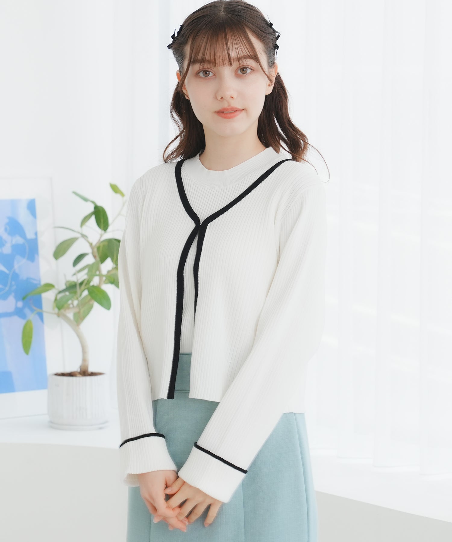 ホワイト model:158cm 着用サイズ:S