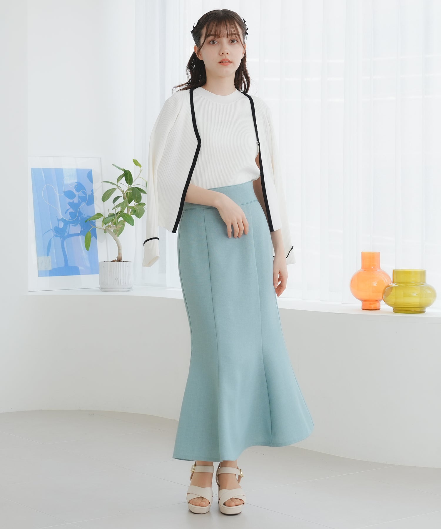 ホワイト model:158cm 着用サイズ:S