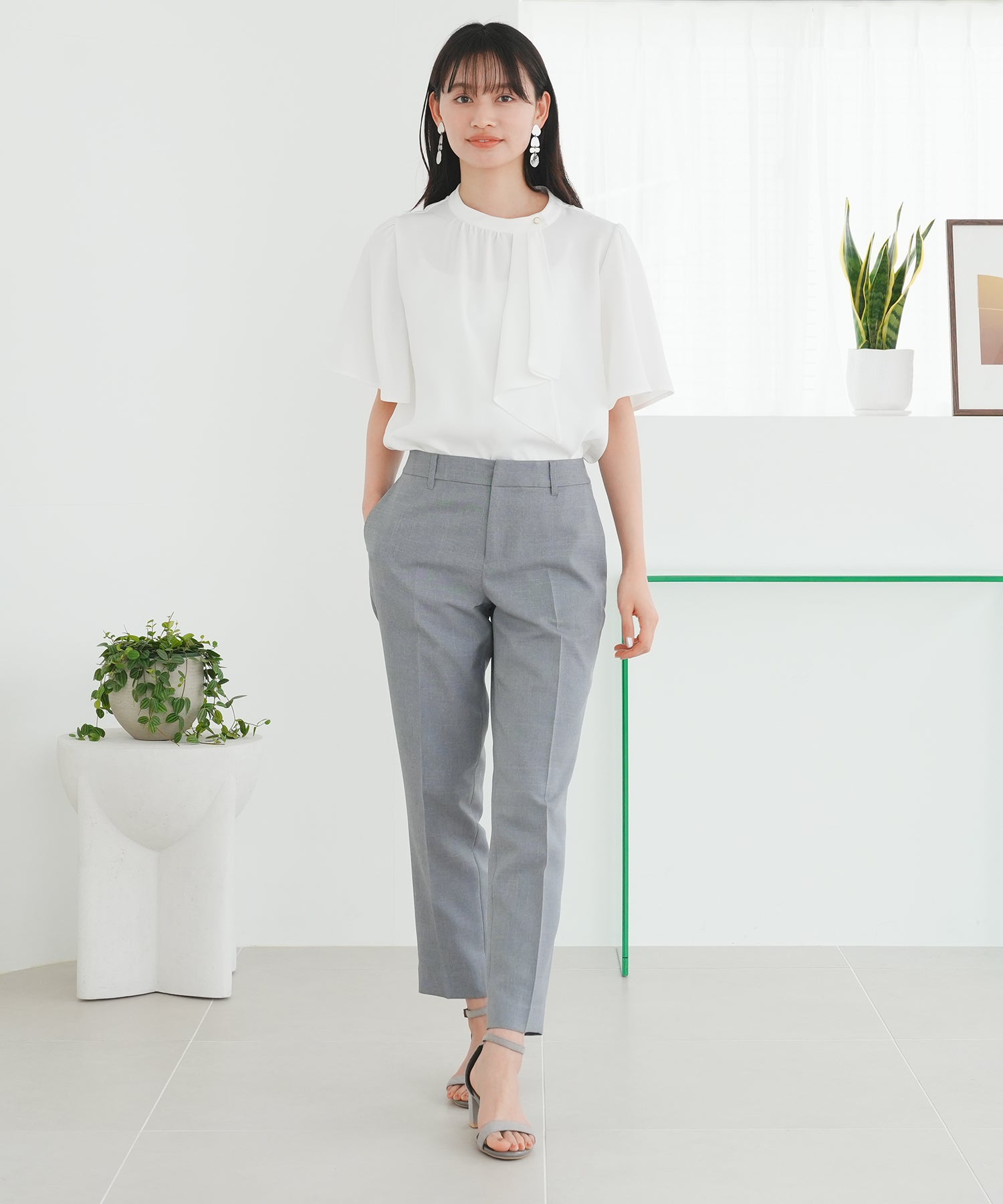 ホワイト model:165cm 着用サイズ:M