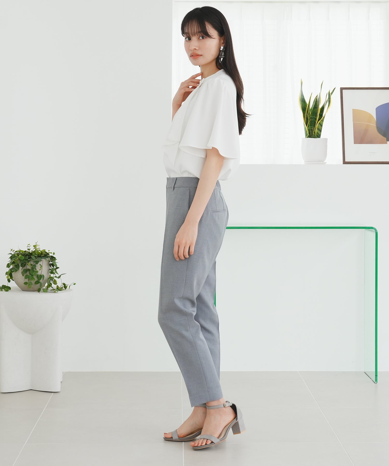 ホワイト model:165cm 着用サイズ:M