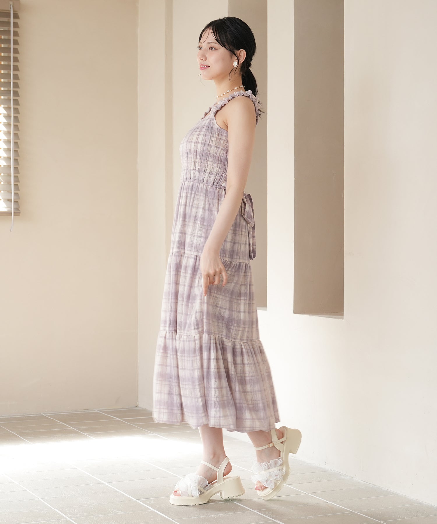 ラベンダー model:164㎝ 着用サイズ:M