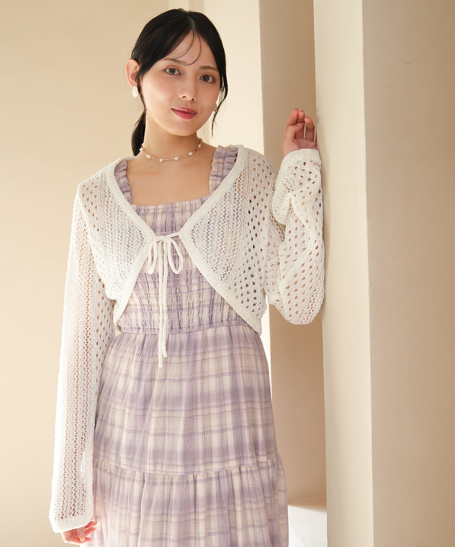 ホワイト model:164 着用サイズ:M