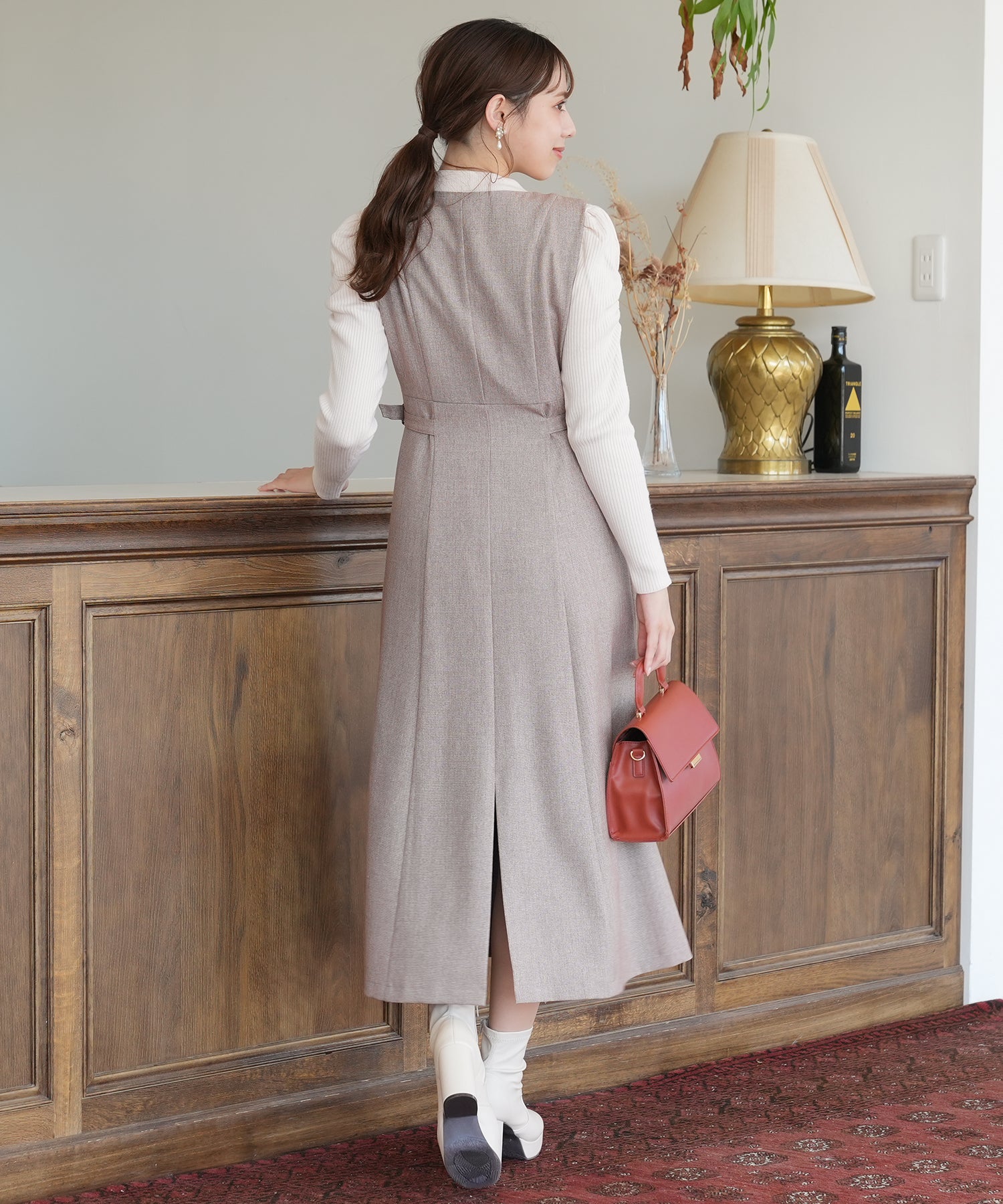 オレンジ model:164cm 着用サイズ:M