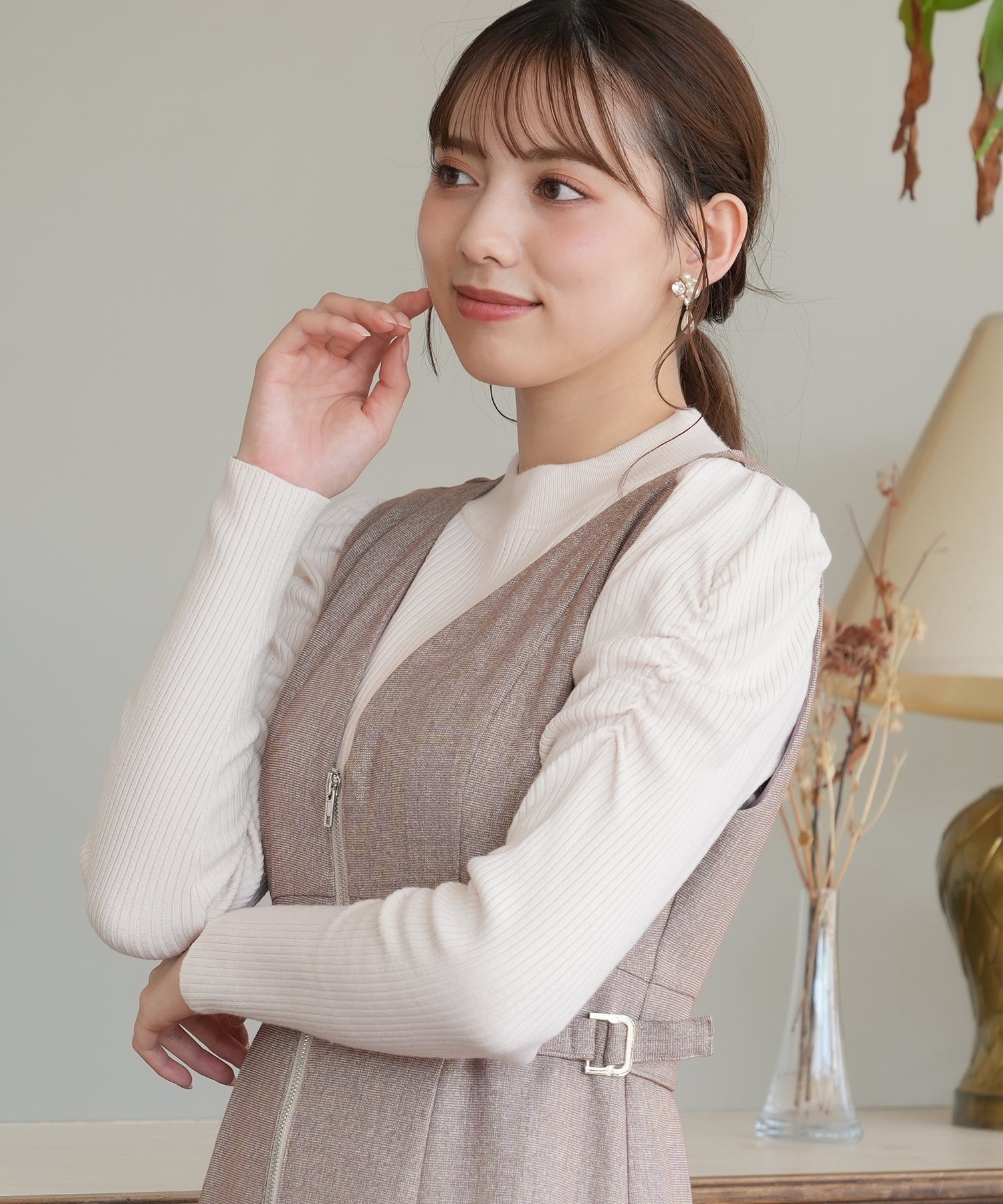 オレンジ model:164cm 着用サイズ:M