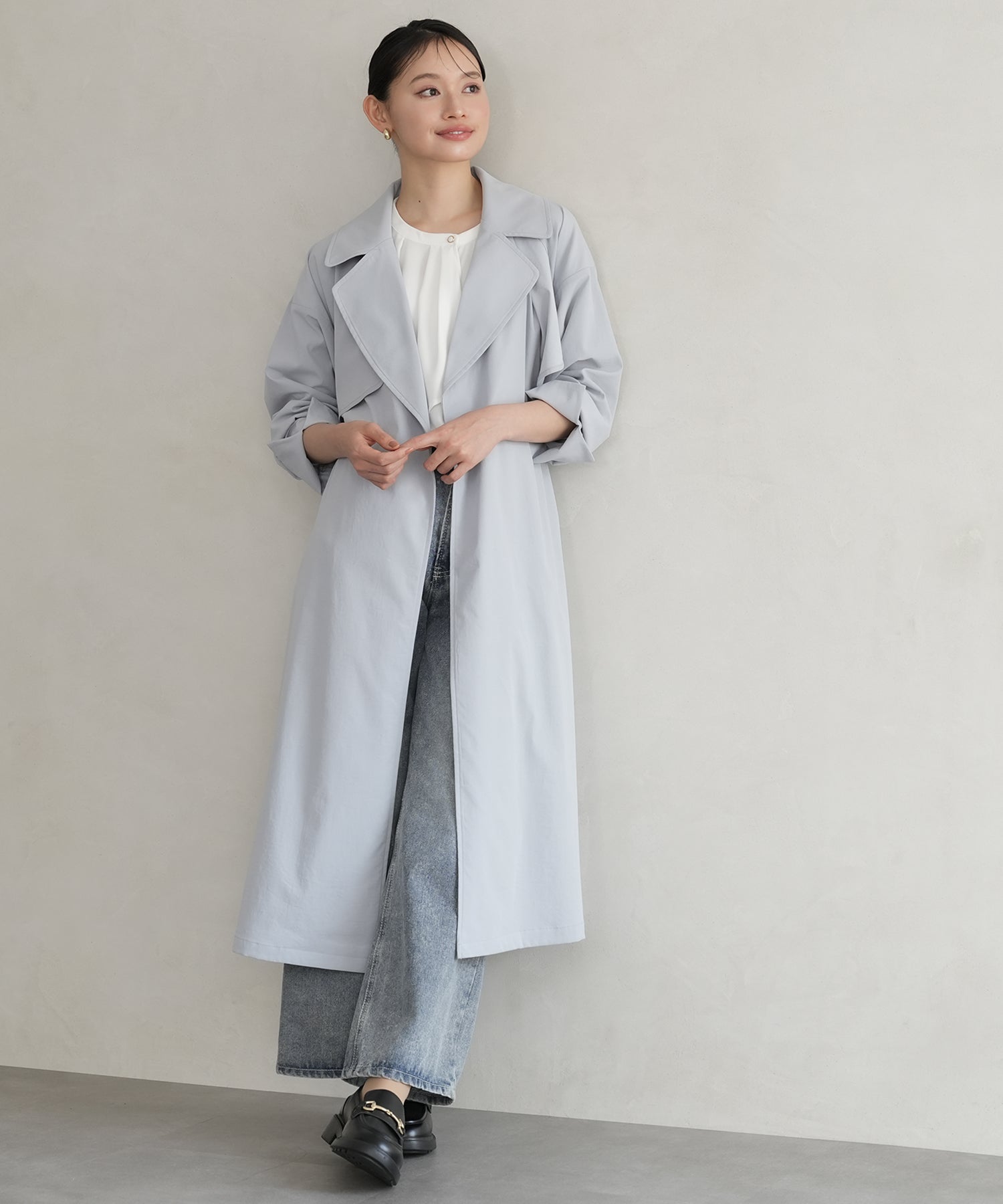 ホワイト model:165 着用サイズ:M