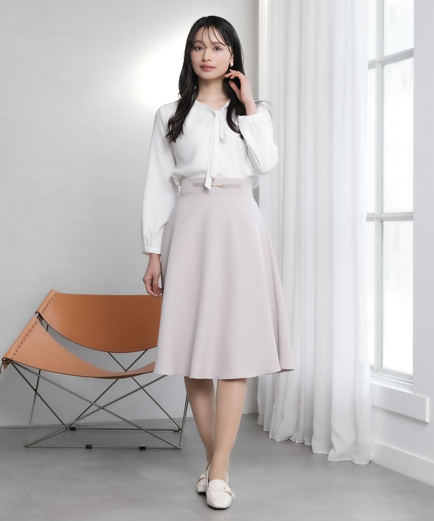 ホワイト model:165 着用サイズ:M