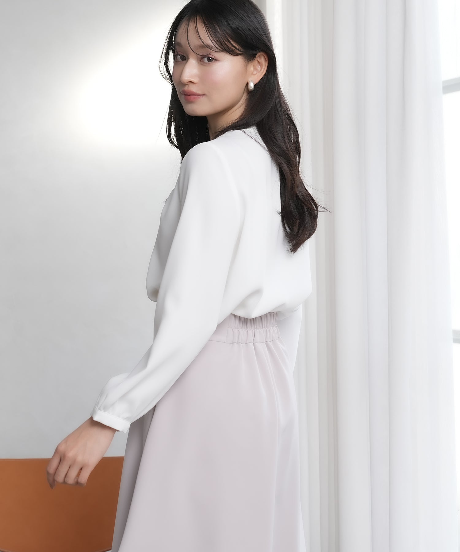 ホワイト model:165 着用サイズ:M