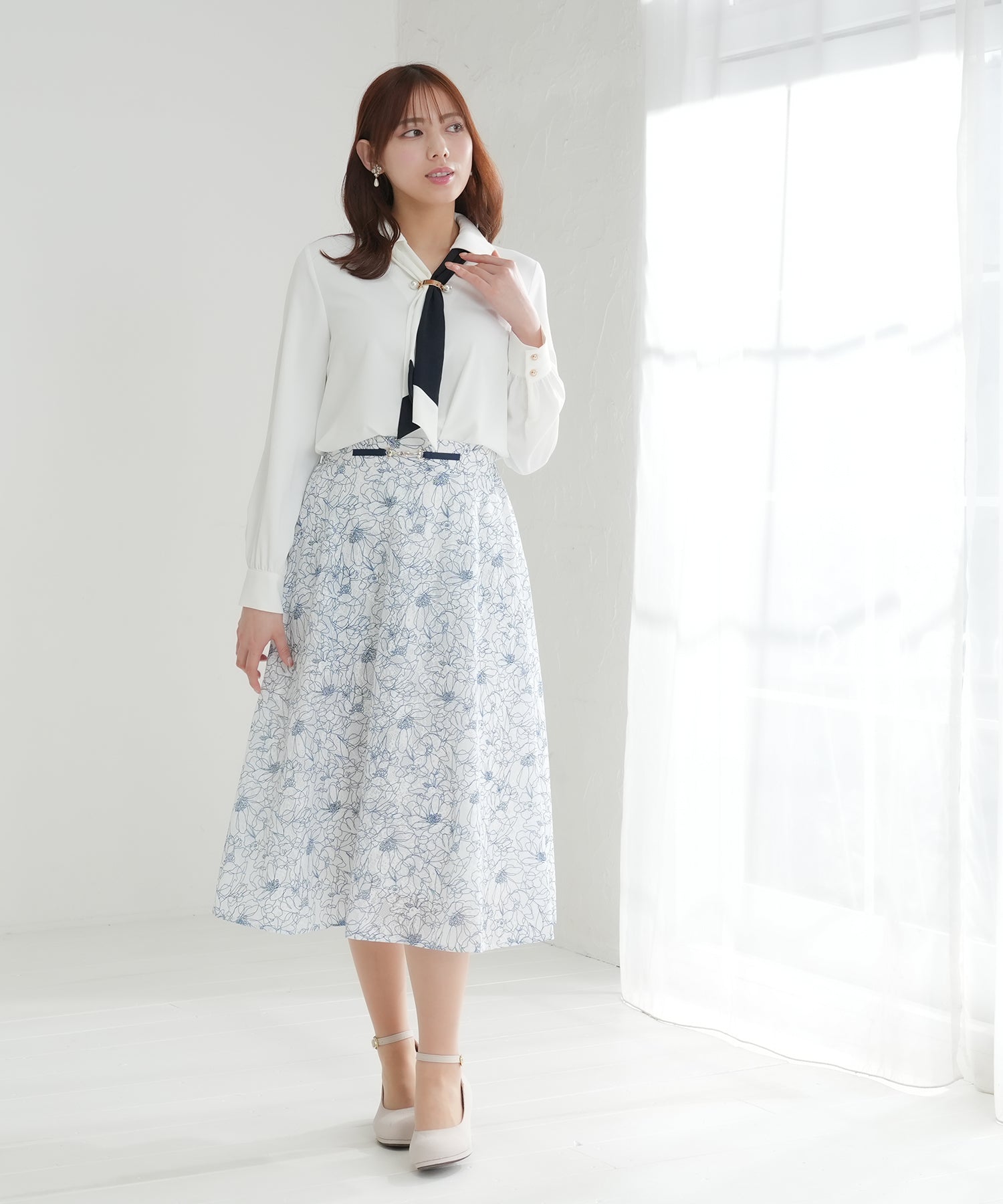 ホワイト model:164 着用サイズ:M