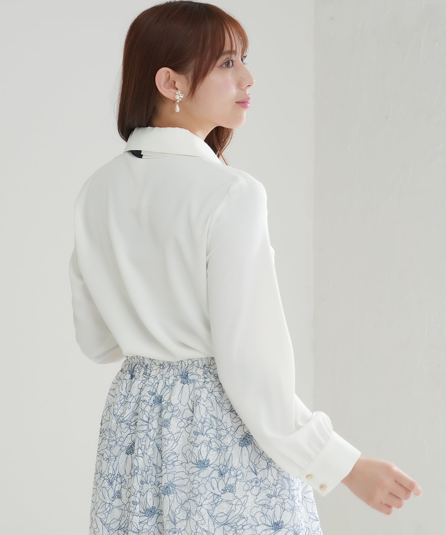 ホワイト model:164 着用サイズ:M